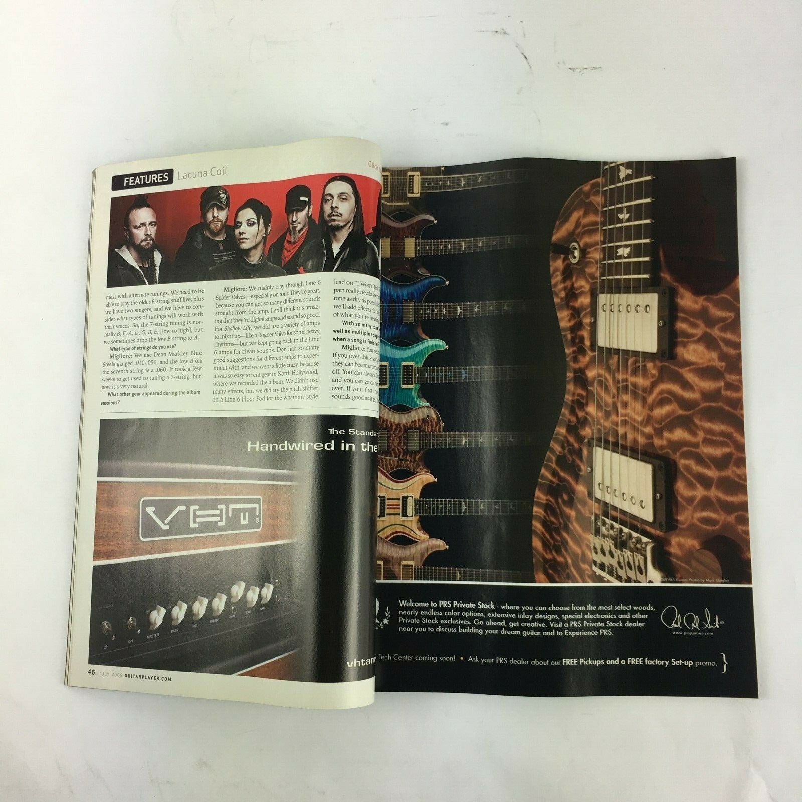 July 2009 Guitar Player Magazine Ben Harper Jason Mozersky Michael Paget John