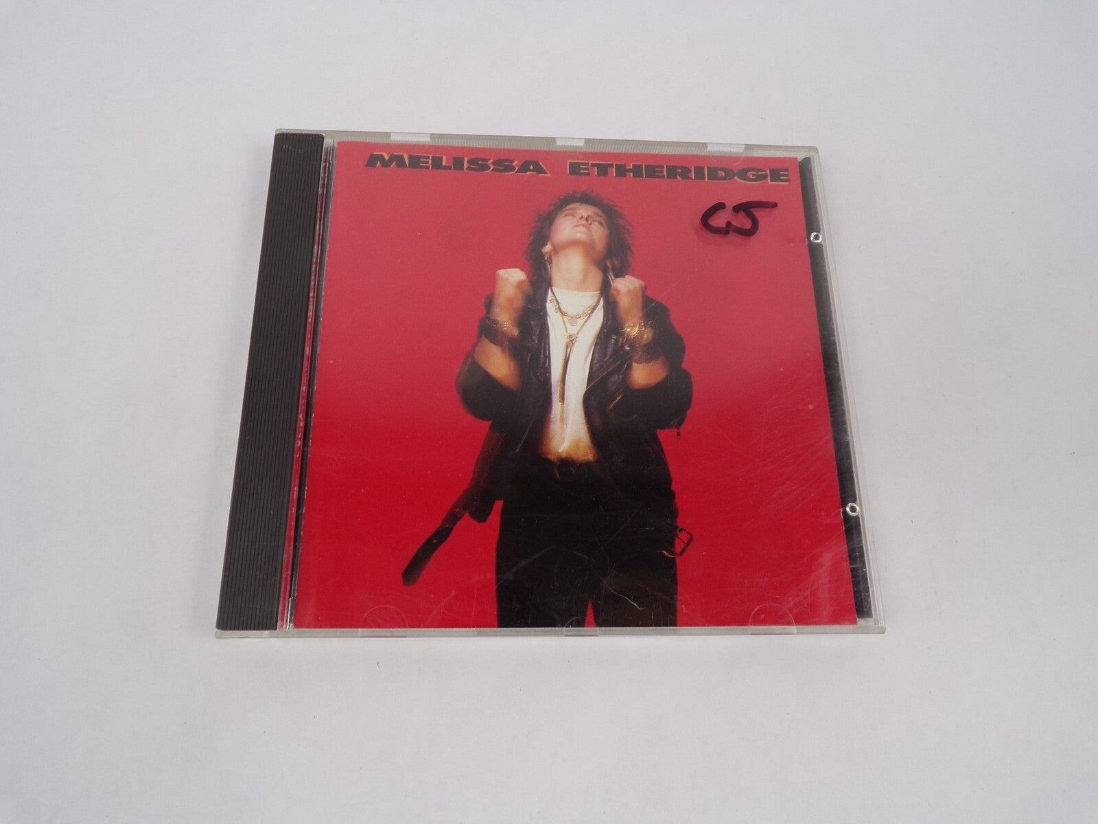 Melissa Etheridge Similar Features Chrome Plated Heart Occasionally CD#63