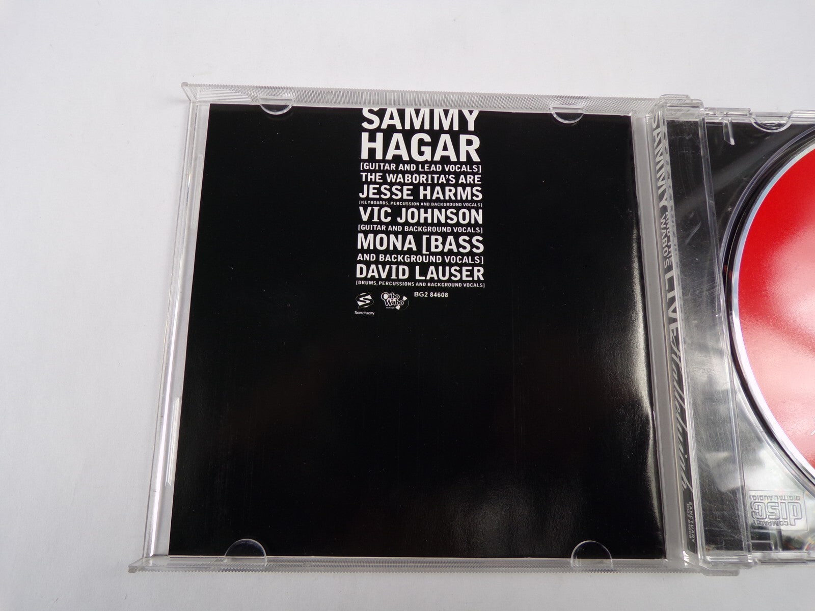 Sammy And The Wabo's Live Halleluiah Shaka Doobie Heavy Metal Dreams CD#58