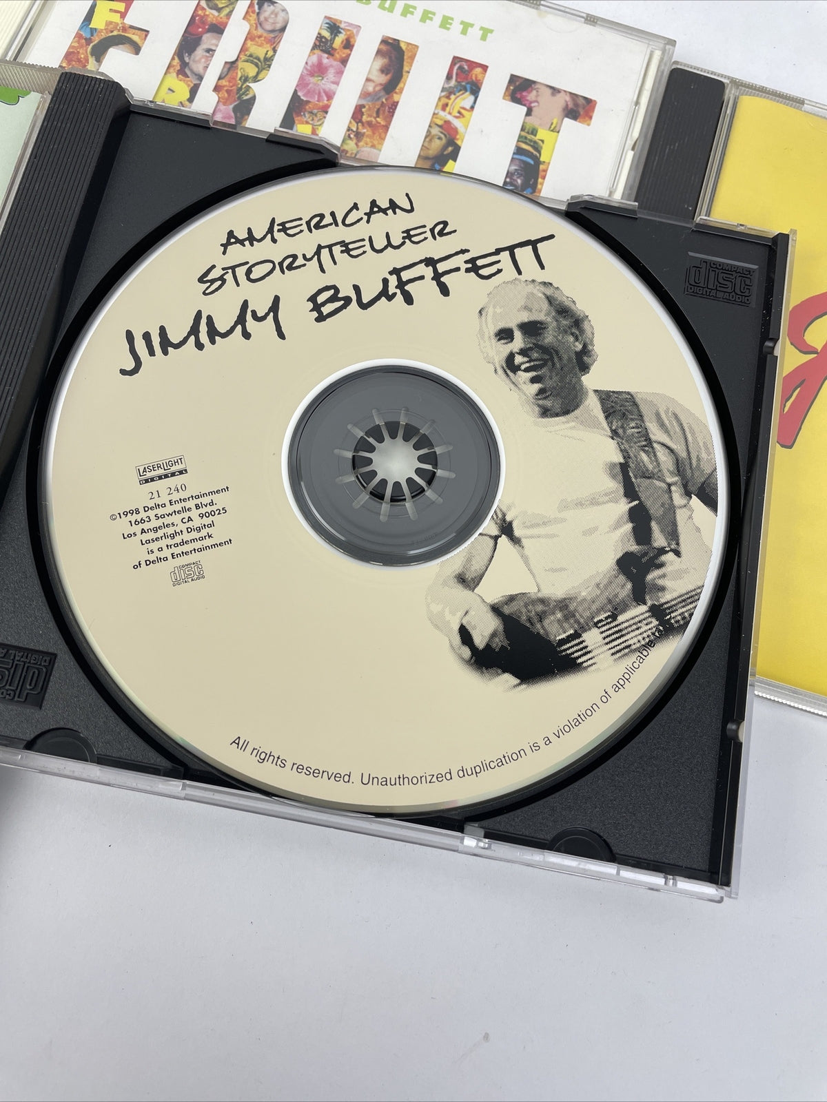 Jimmy Buffett CD Lot of 5: A SAILOR FRUIT CAKES Banana Wind American Storyteller