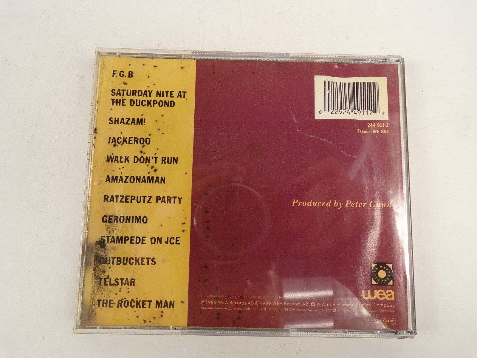 Amazonas Shazam Jackeroo Amazonaman Geronimo Telstar Gutbuckets CD#44