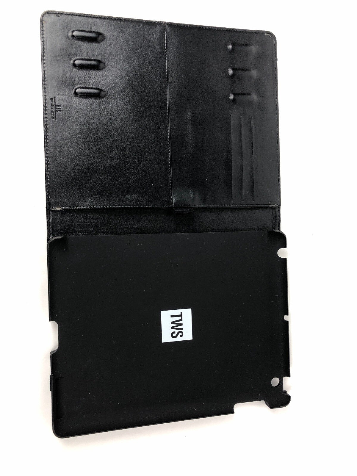 HEX black faux leather sleeve for iPad Pro 10.5-inch TransWorld Skateboarding edition.