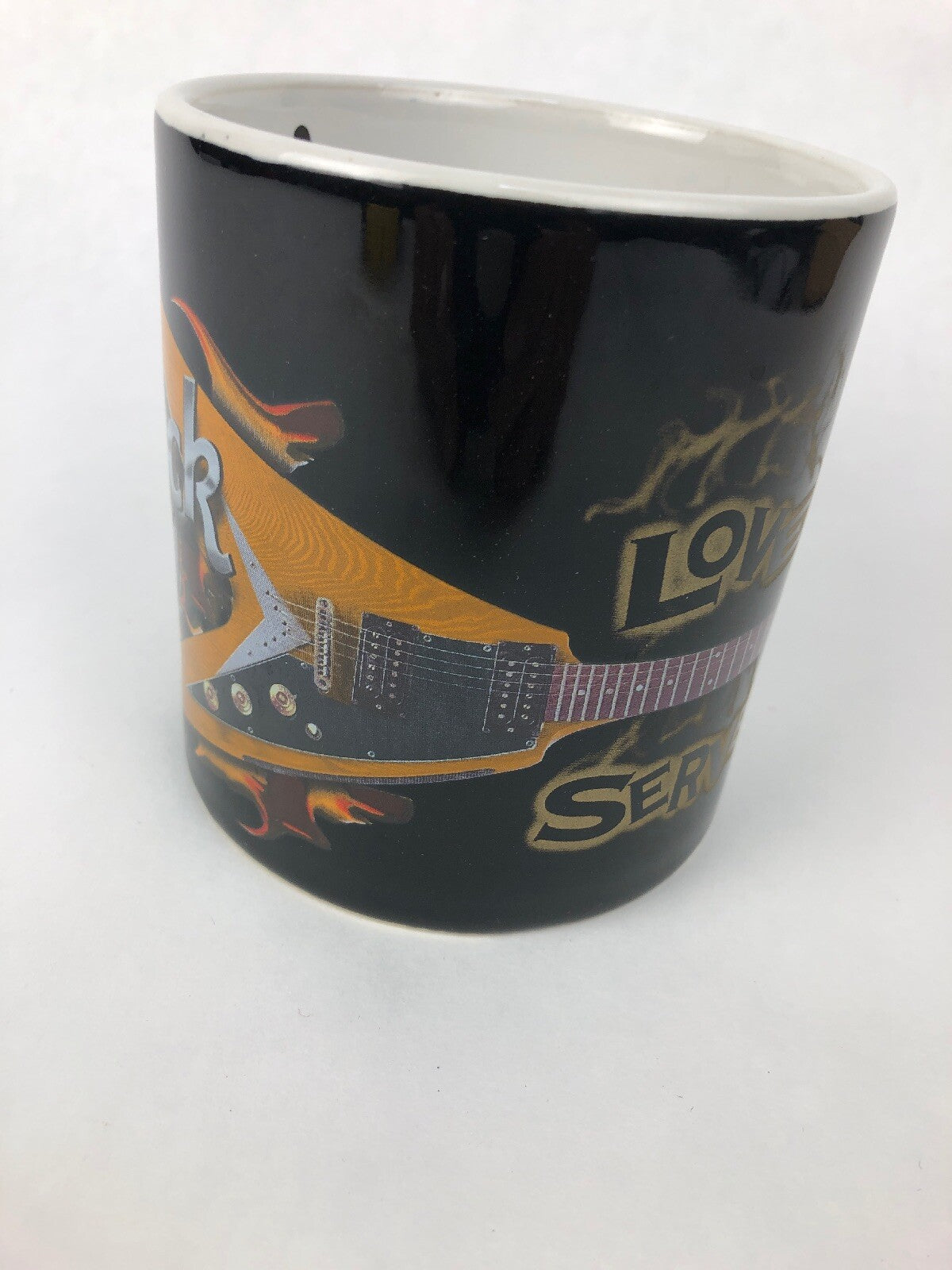 Large Hard Rock Cafe Newport Beach Oversized Coffee Cup Mug Love All Serve All