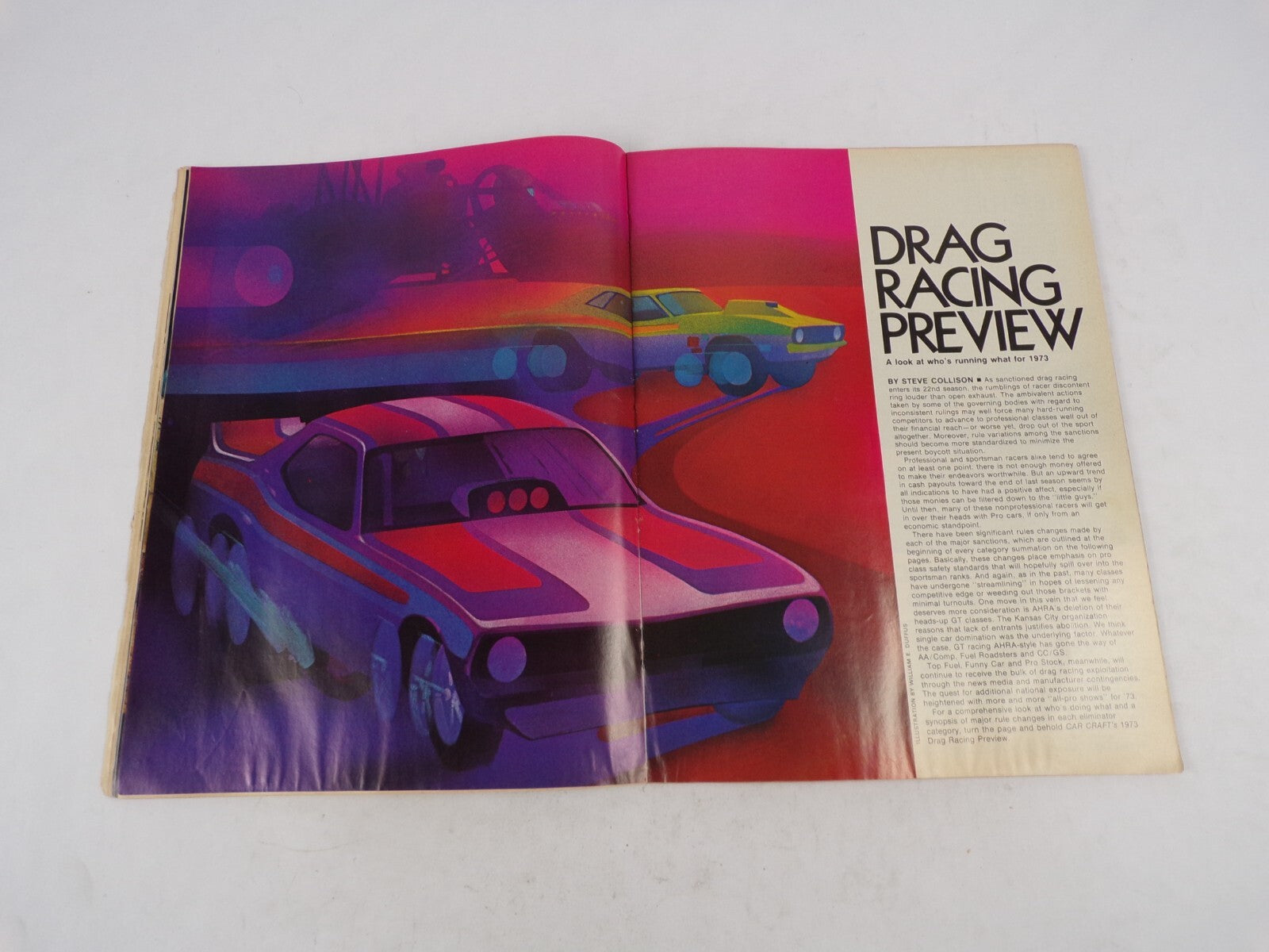 February 1973 Car Craft Drag Racing Preview: Hi-Speed Handling New People New