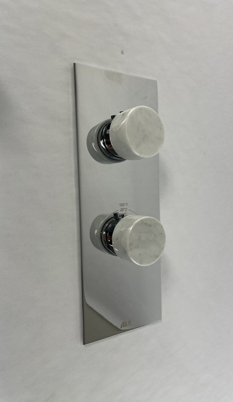 Aquabrass Marmo square trim set Marble handle for thermostatic valve 12123 2-way