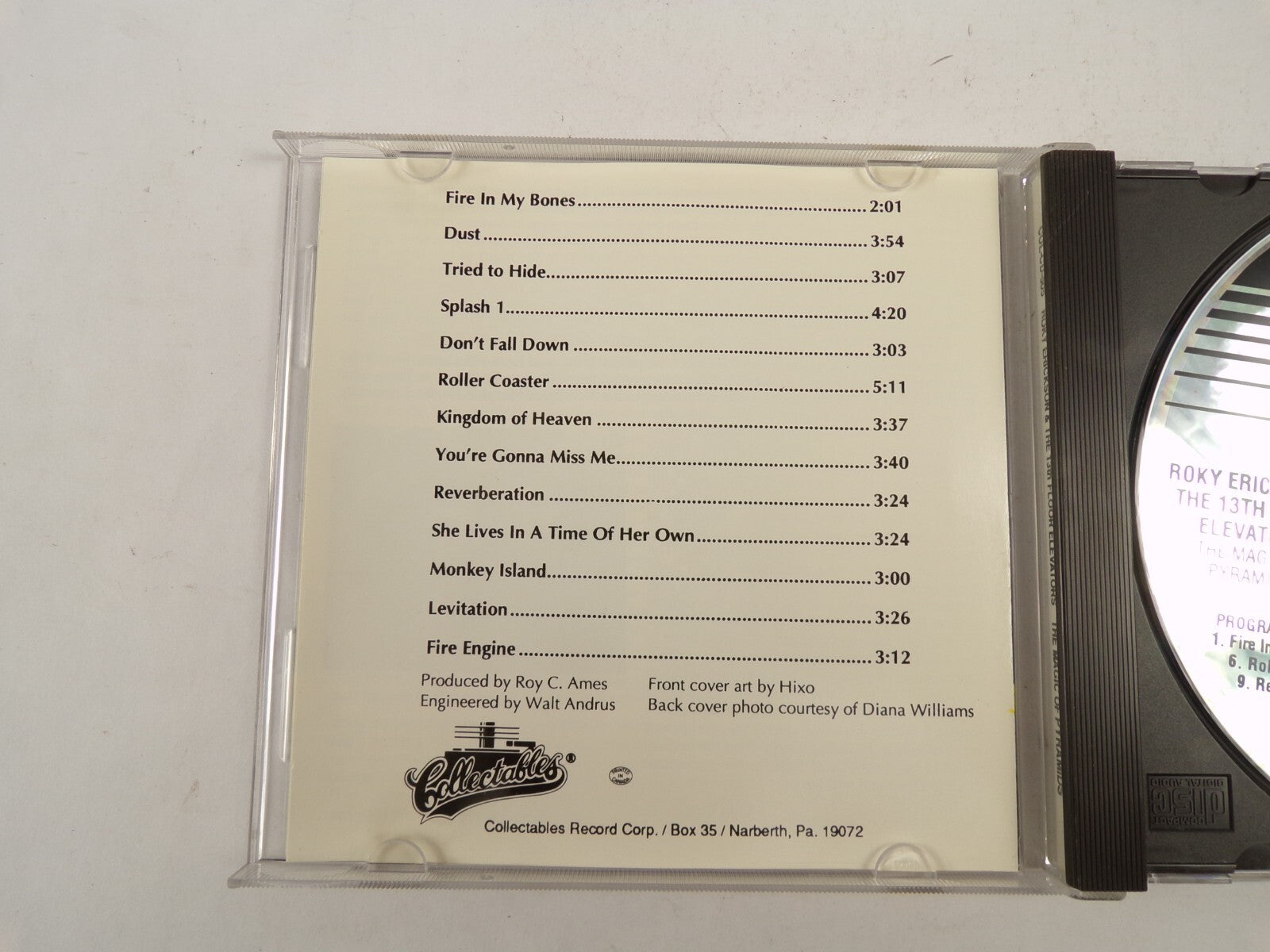 Roky Erickson & The 13th Floor Elevators The Magic Of The Pyramids Dust CD#45