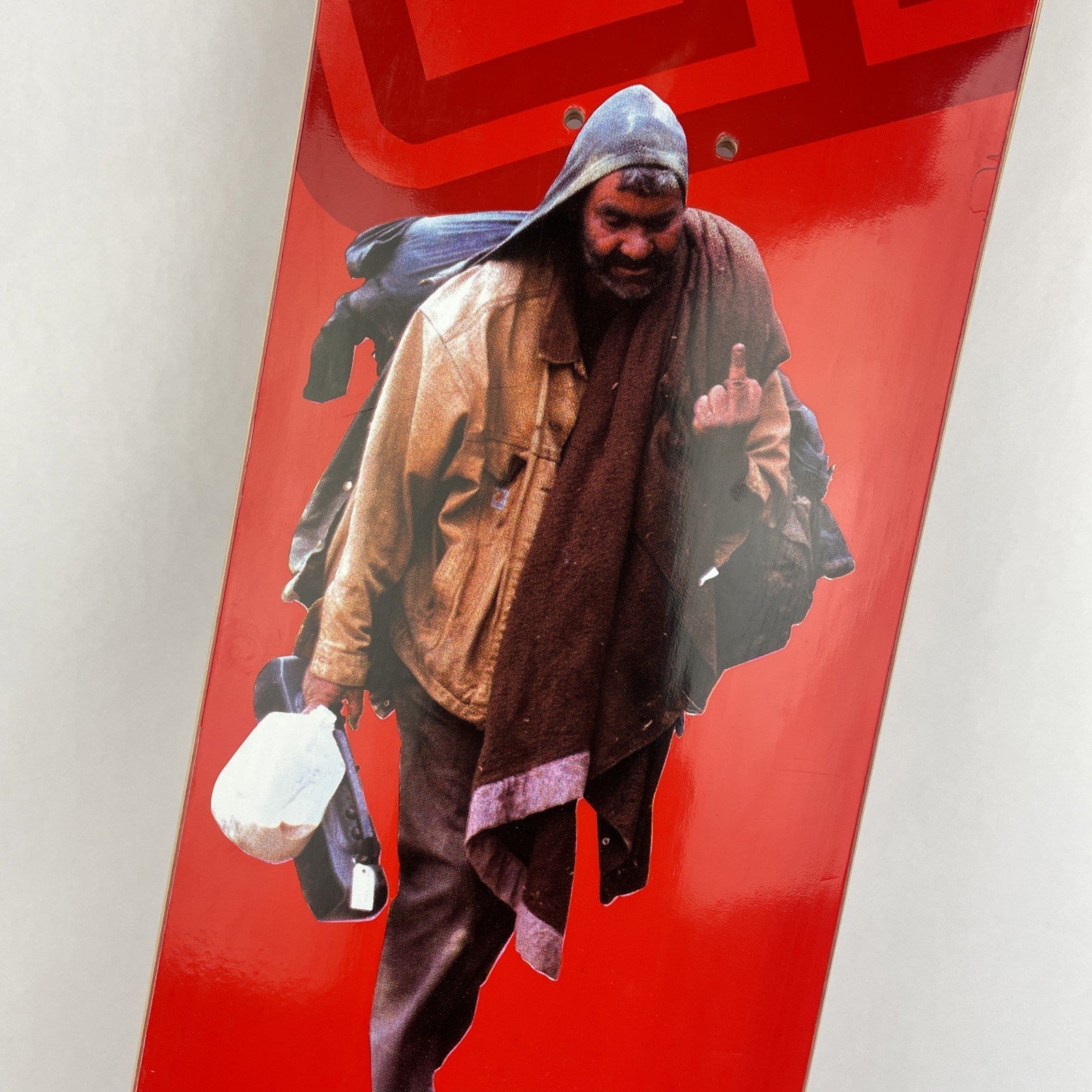 Media Skateboards Skateboard Deck Jake Stewart " Retirement Plan Series " RARE