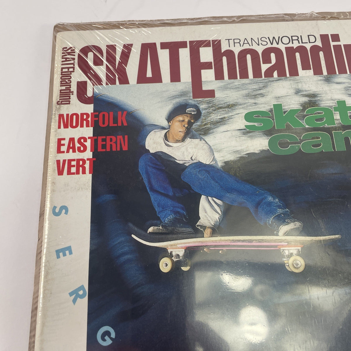 VINTAGE Skateboard Magazine - TRANSWORLD SKATEBOARDING APRIL 1991 Sergi Ventura