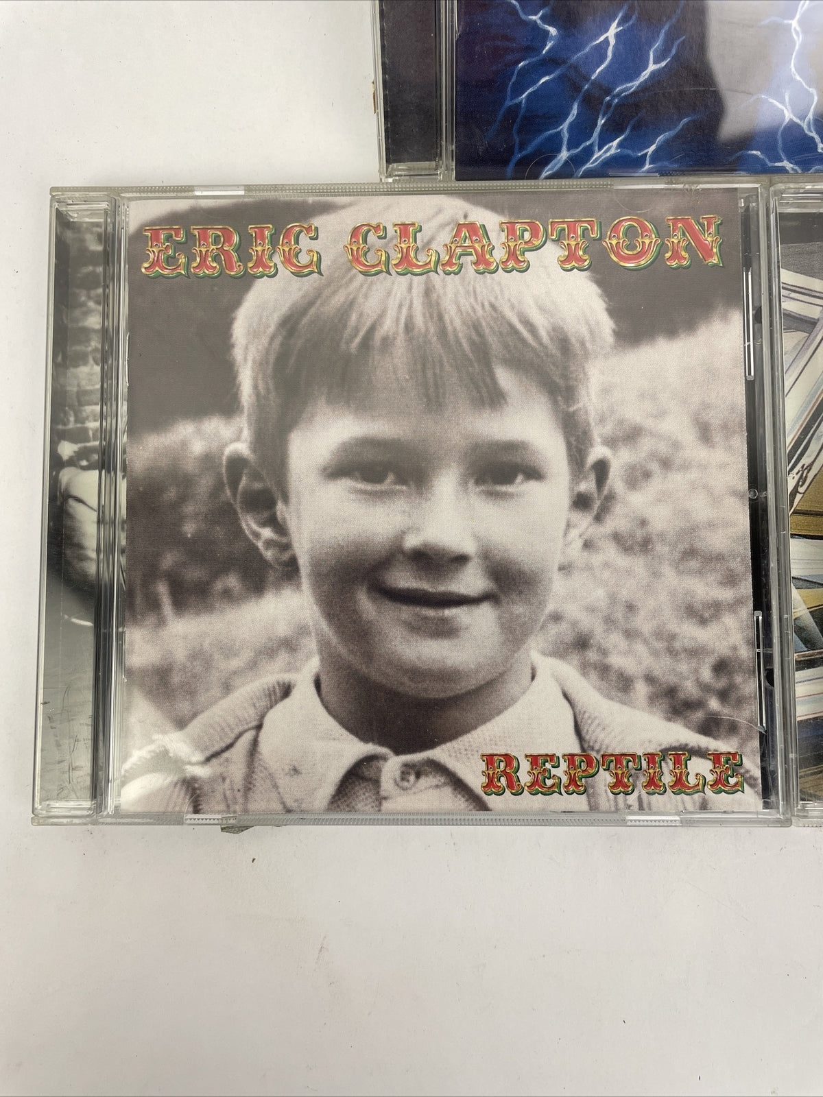 ERIC CLAPTON Digital Audio CD Lot 3 - Reptile - Pilgrim - Riding with the King