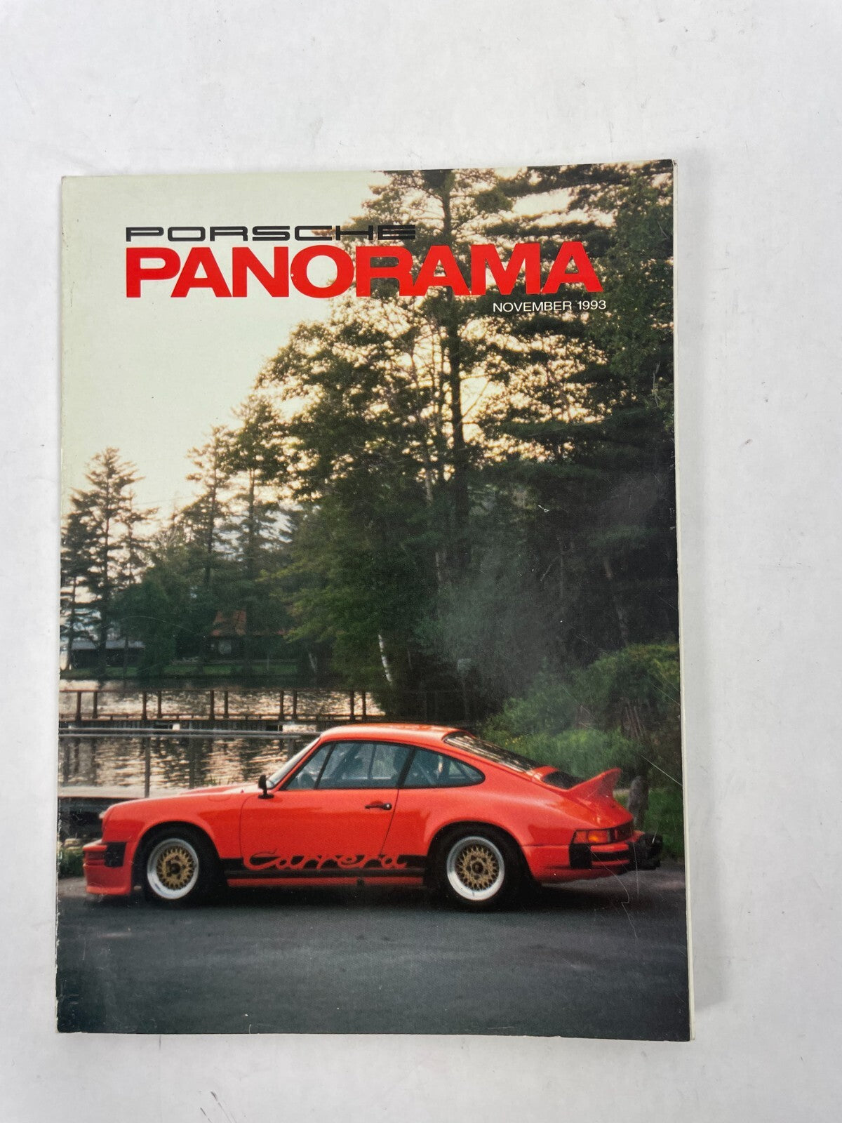 November 1993 Porsche Panorama Magazine With Ferrari building an IMSA Contender
