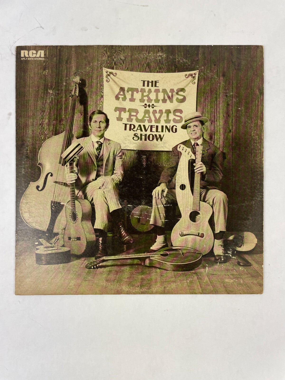 The Atkins Travis Travelling Show Down South Blues Mutual Vinyl Record