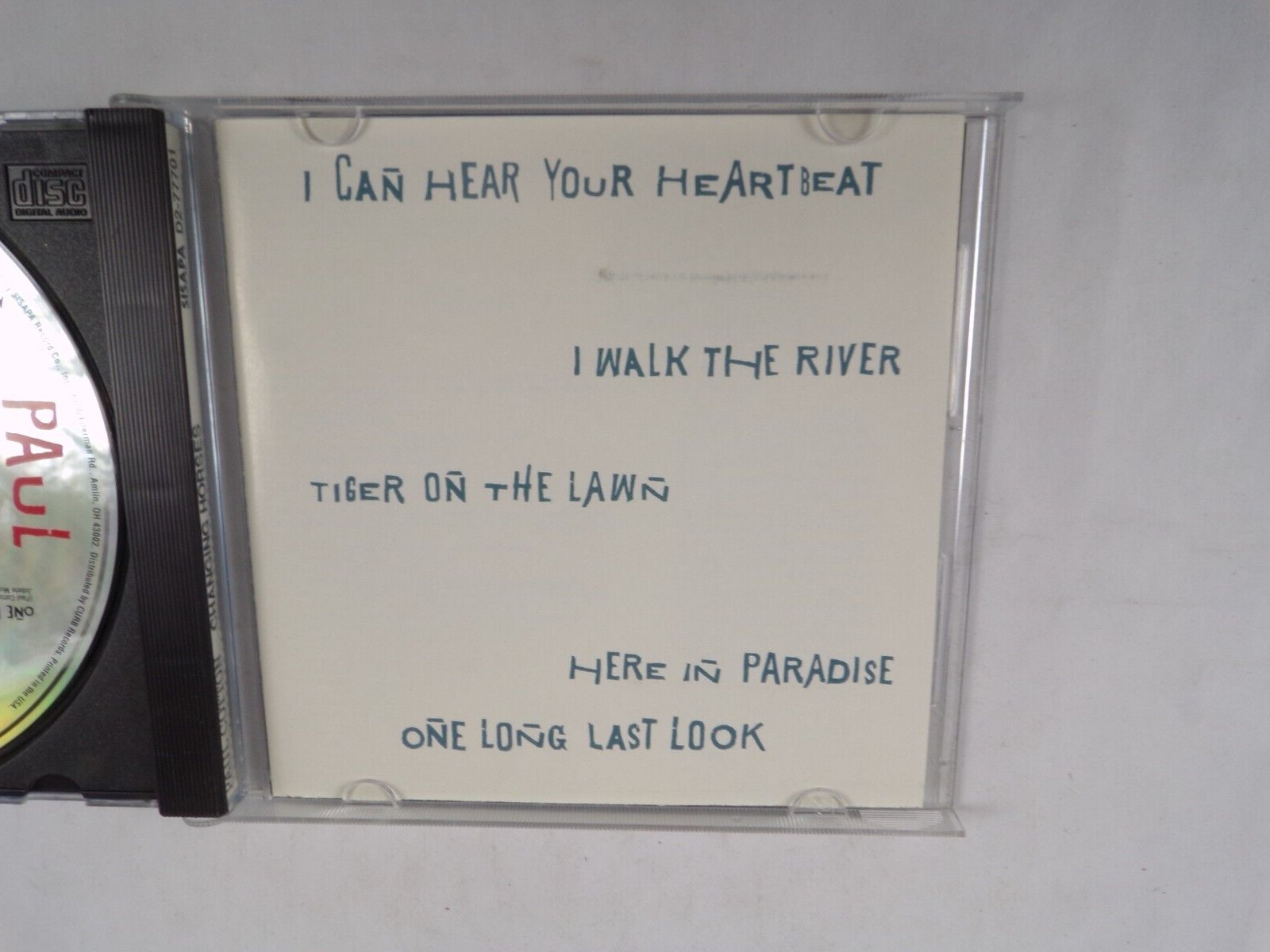 Paul Cotton Changing Horses I Can Hear Your Hearticat I Walk The River CD#56