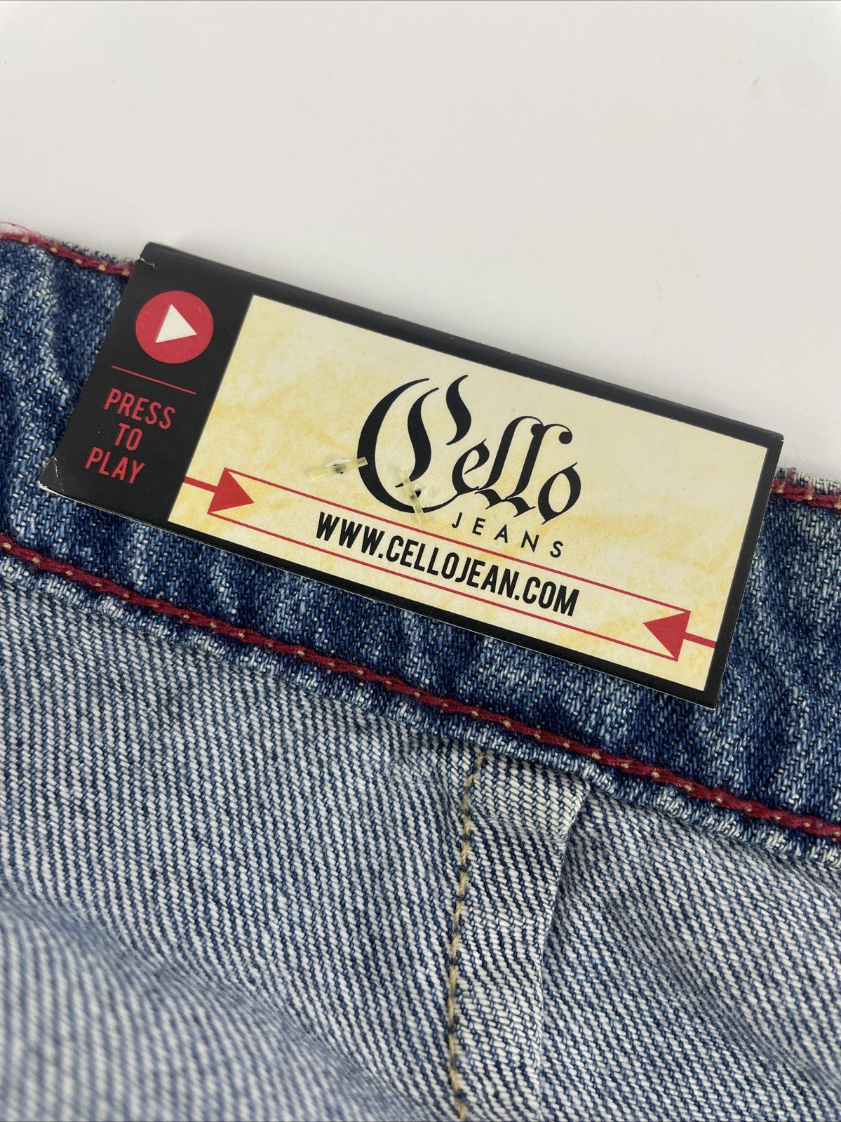 PELLO Los Angeles Wide Leg Jeans 13 Grey Distressed Raw Hem High Rise Y2K Grunge