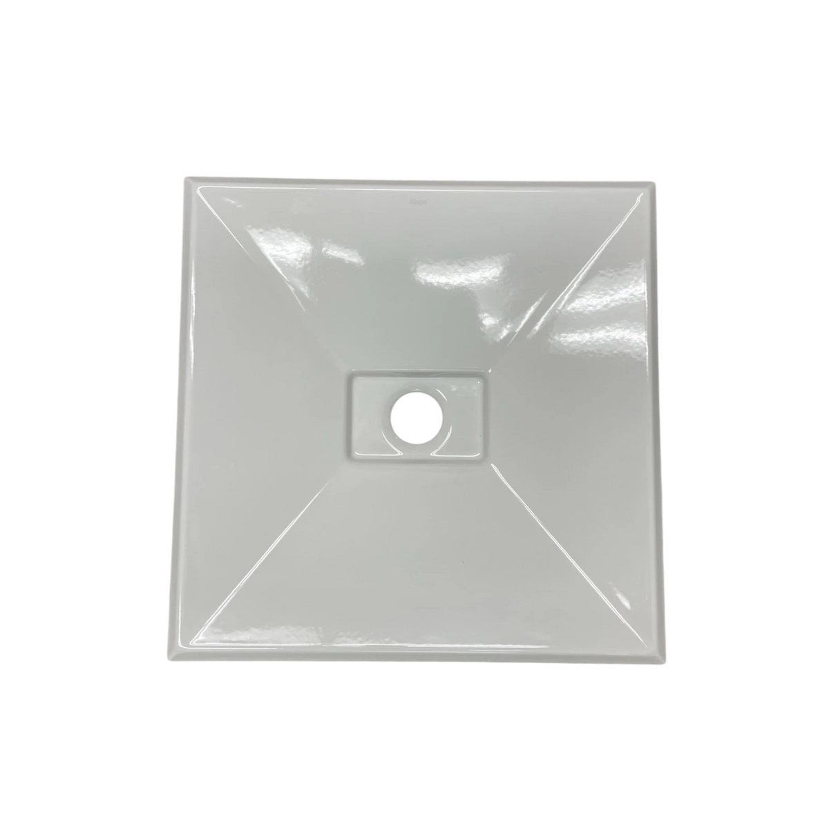 Alape Built-In Rectangular Basin EB.KF400 Sink White 16 x 16 inches