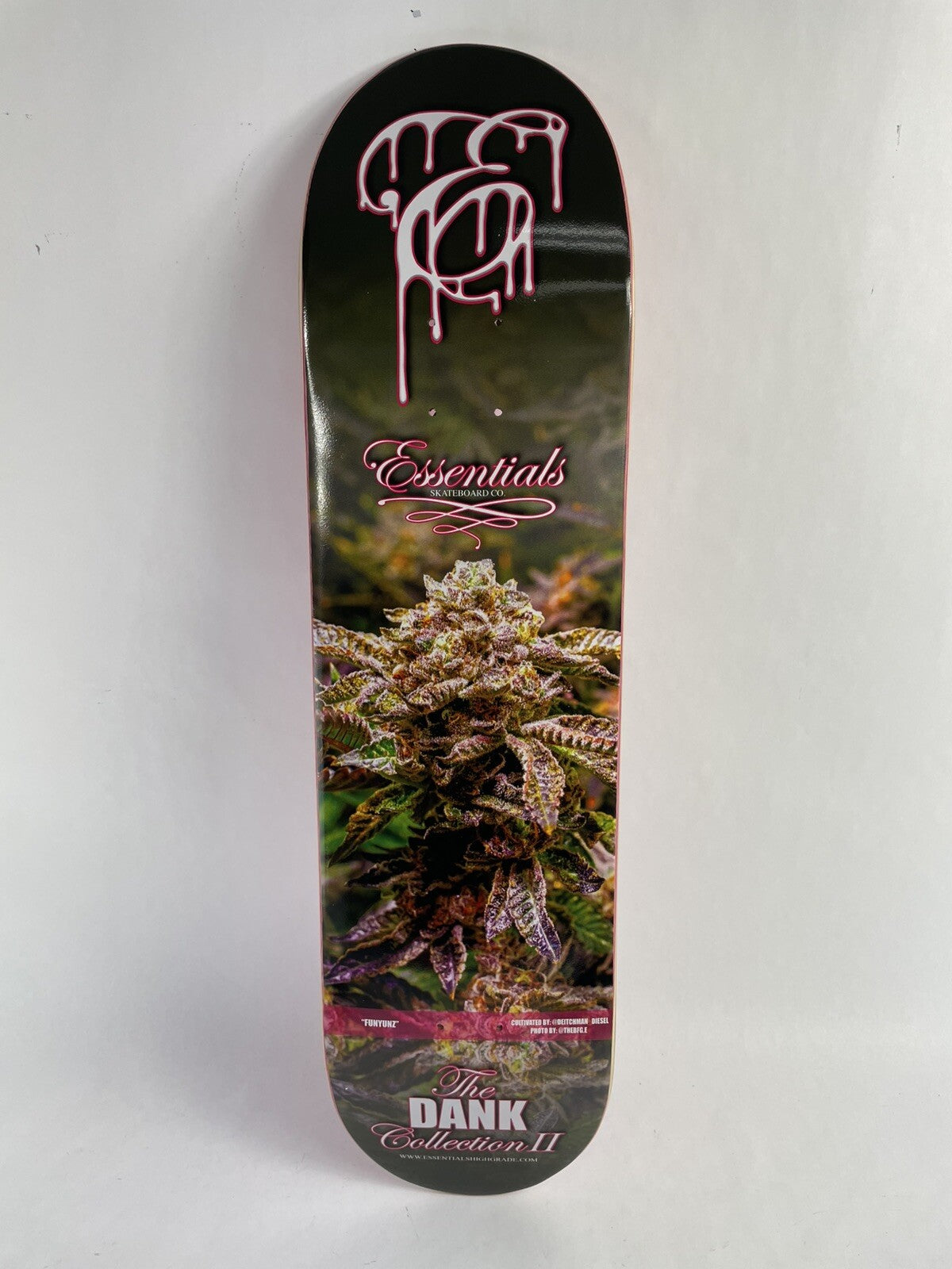 Funyunz Cannabis week skateboards Hard rock maple 8.125" with grip