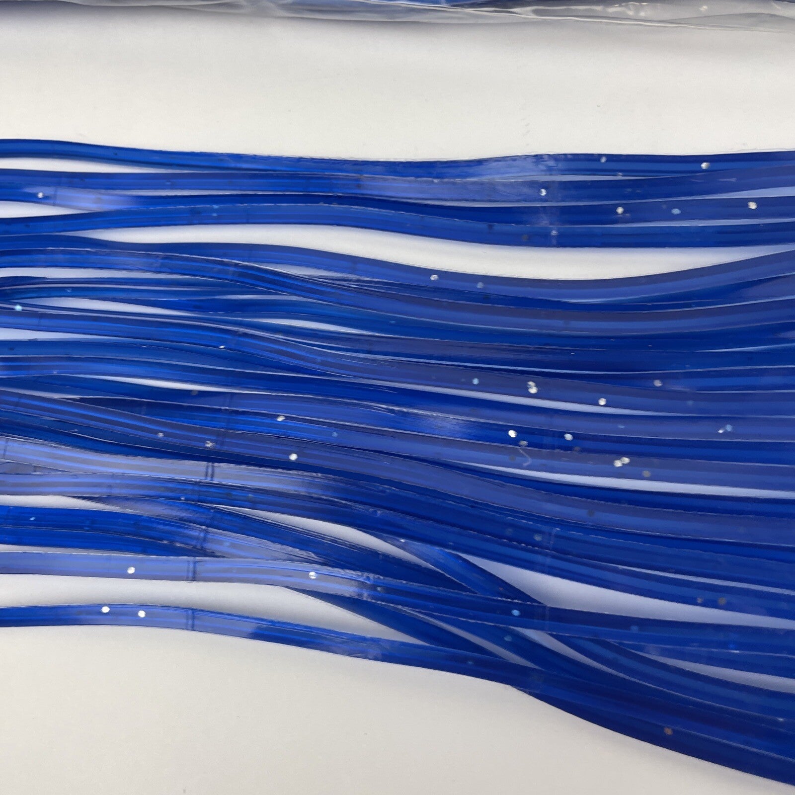 Newell MFG 10-pack blue offshore trolling fishing skirts for tuna marlin wahoo