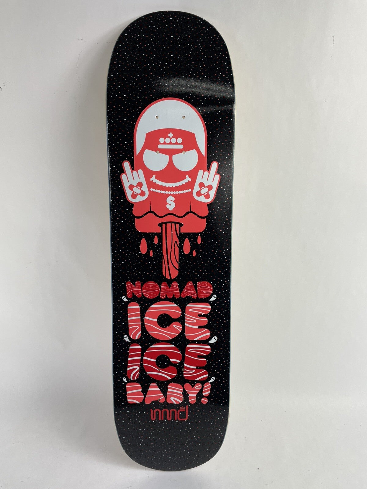 Nomad skateboards - ICE ICE BABY deck - Hard rock maple 8" with grip