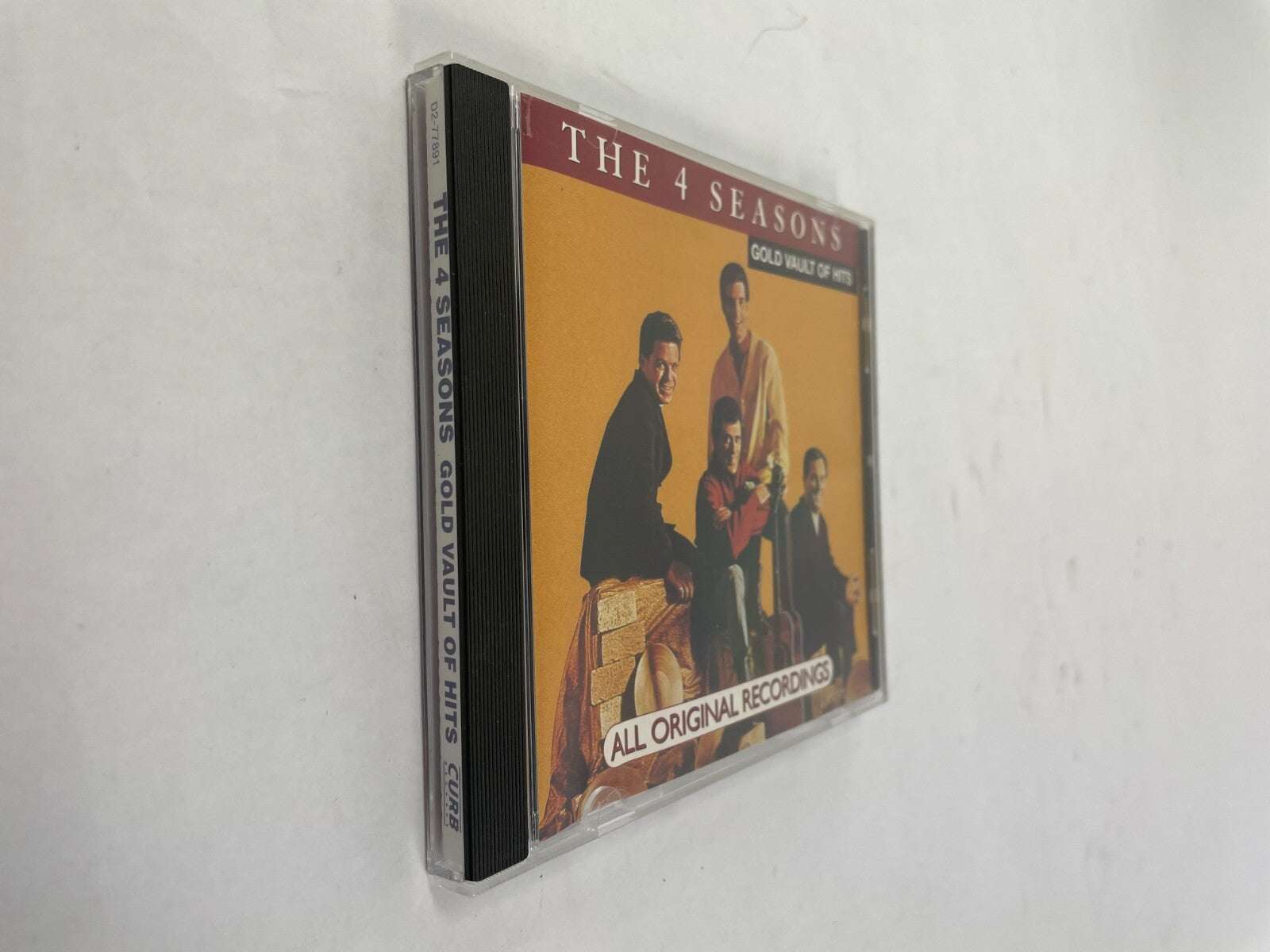The 4 Seasons Gold Vault Of Hits All Original Recordings Let's Hang On Rag CD#73