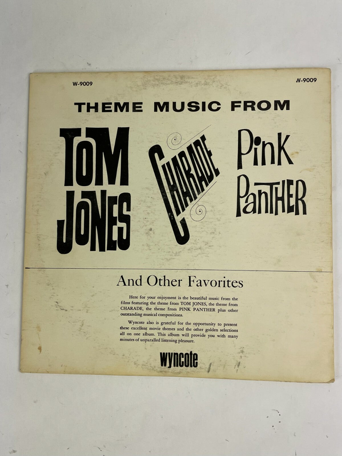Stereo Theme Music Vinyl Record