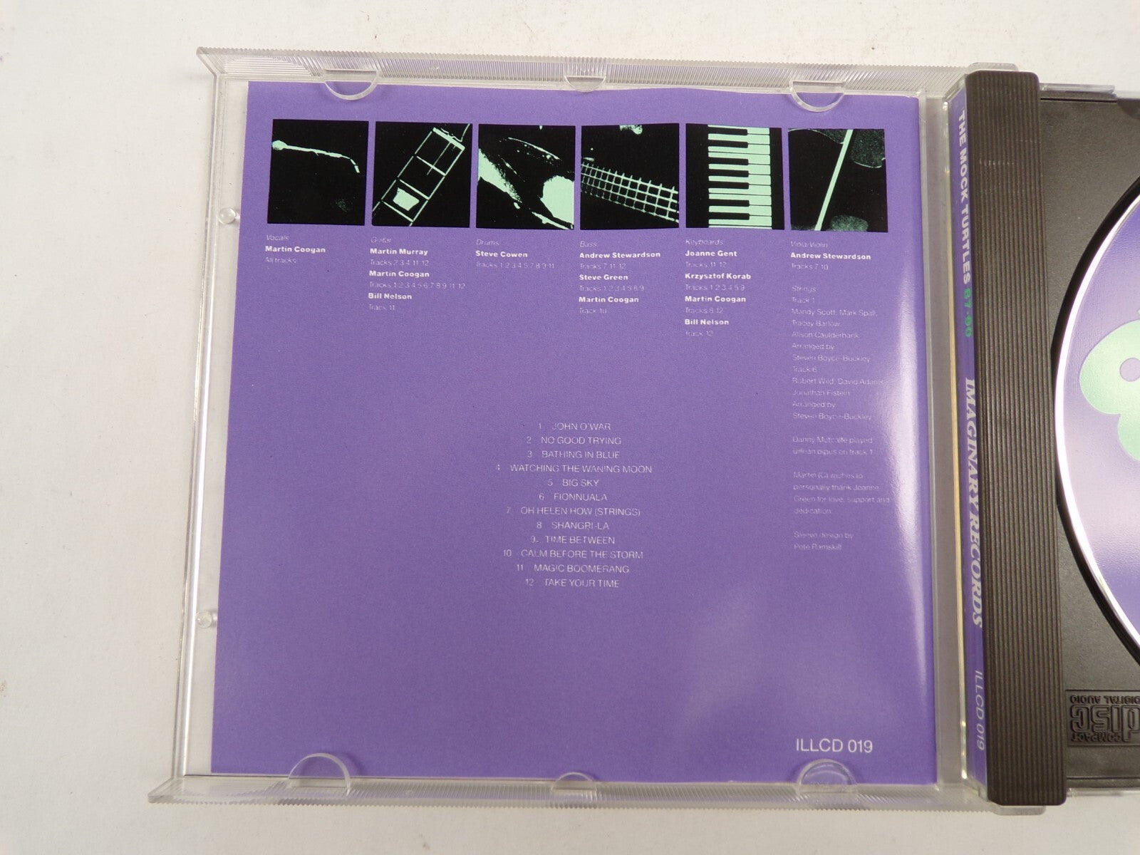 The Mock Turtles John O'War No Good Trying Big Sky Fionnuala Shangri-La CD#45
