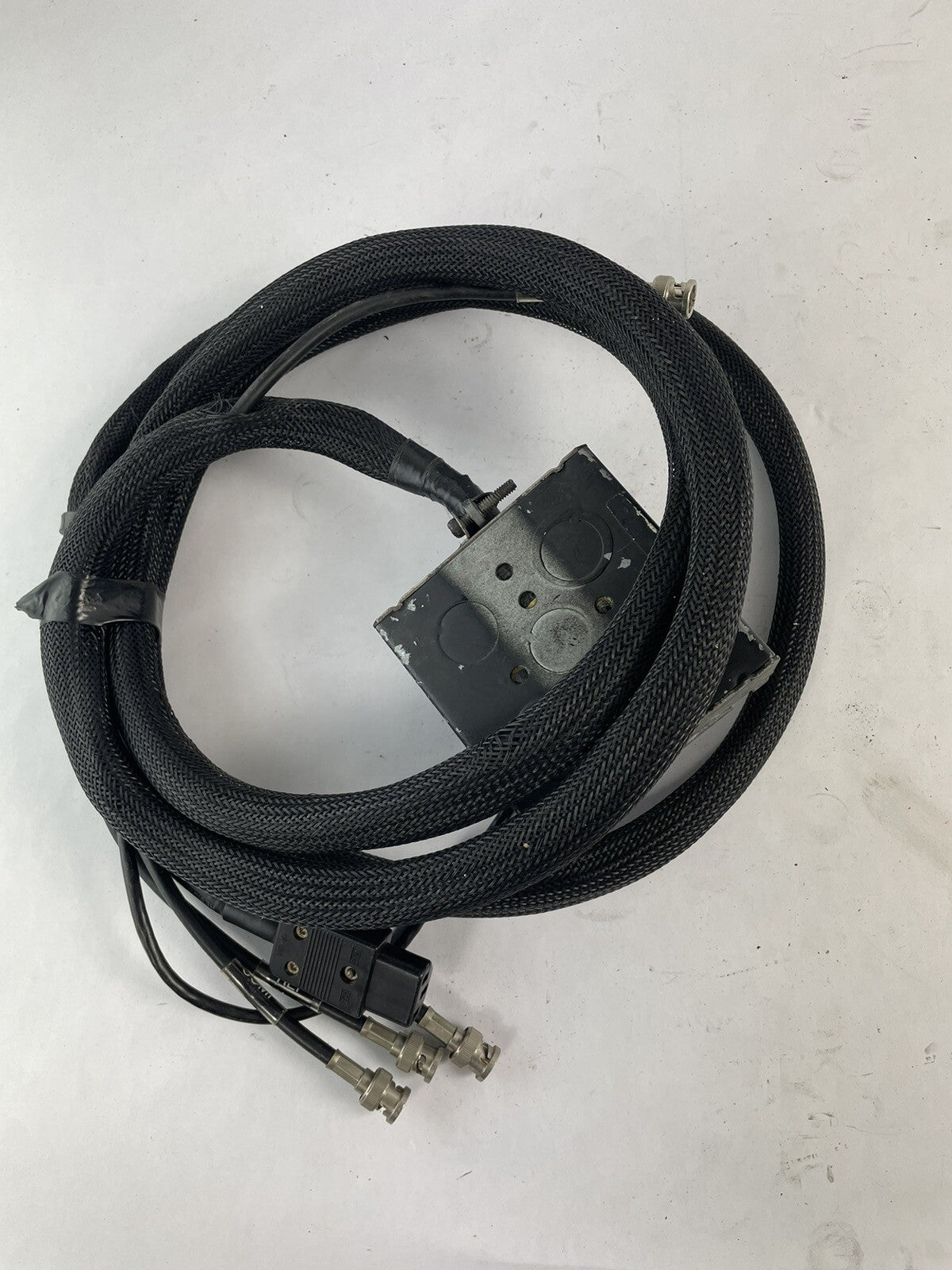 Breakout box Audio Snake 4 inputs Neutrik powerCON 20A EtherCon RJ45 BNC #D3