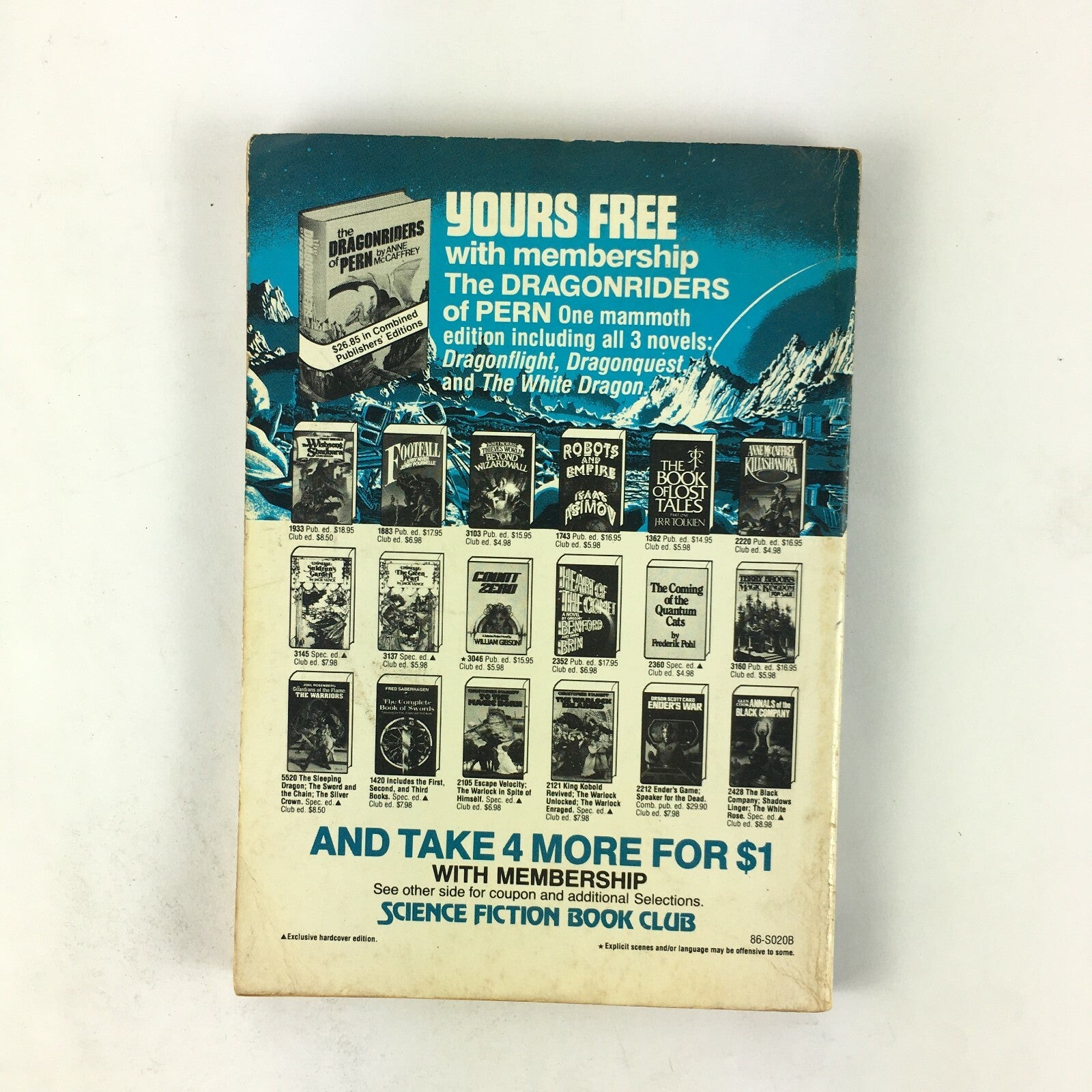 December 1986 Analog ScienceFiction Fact Magazine Robert R.Chase Bearings