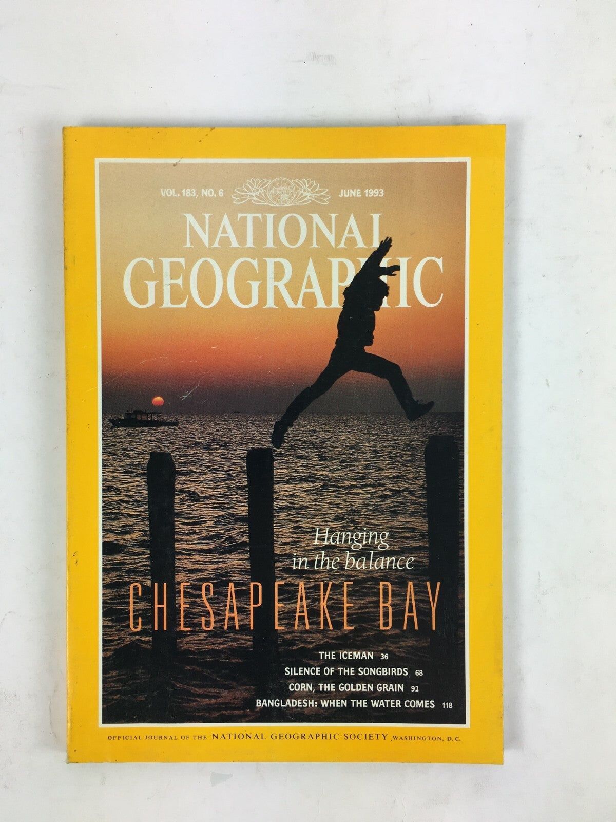 June 1993 National Geographic Magazine Hanging in the balance Chesapeake Bay