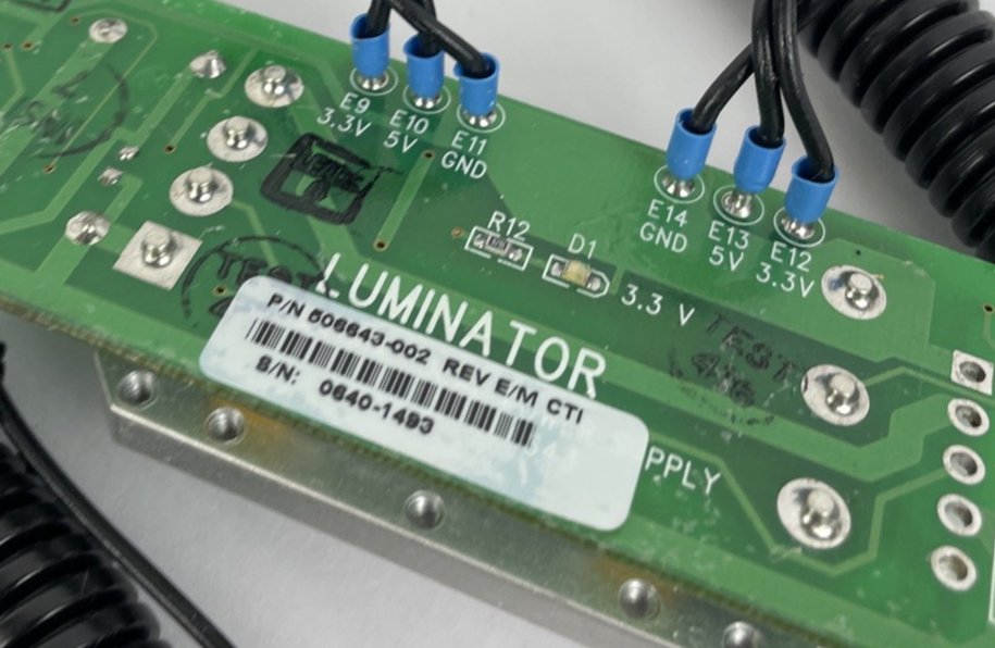 OEM Luminator Power Supply LED DISPLAY Board Assembly 506643-002 REV E/M CTI NOS
