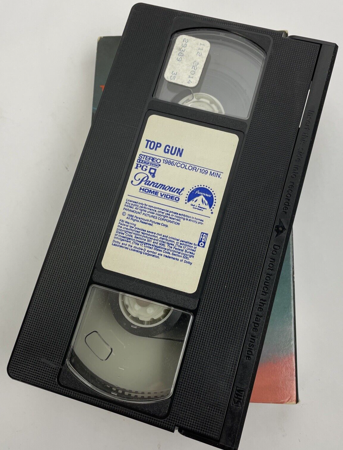 Top Gun - VHS HI-FI Stereo - 1987 - Tom Cruise - Val Kilmer - Kelly McGillis VGC