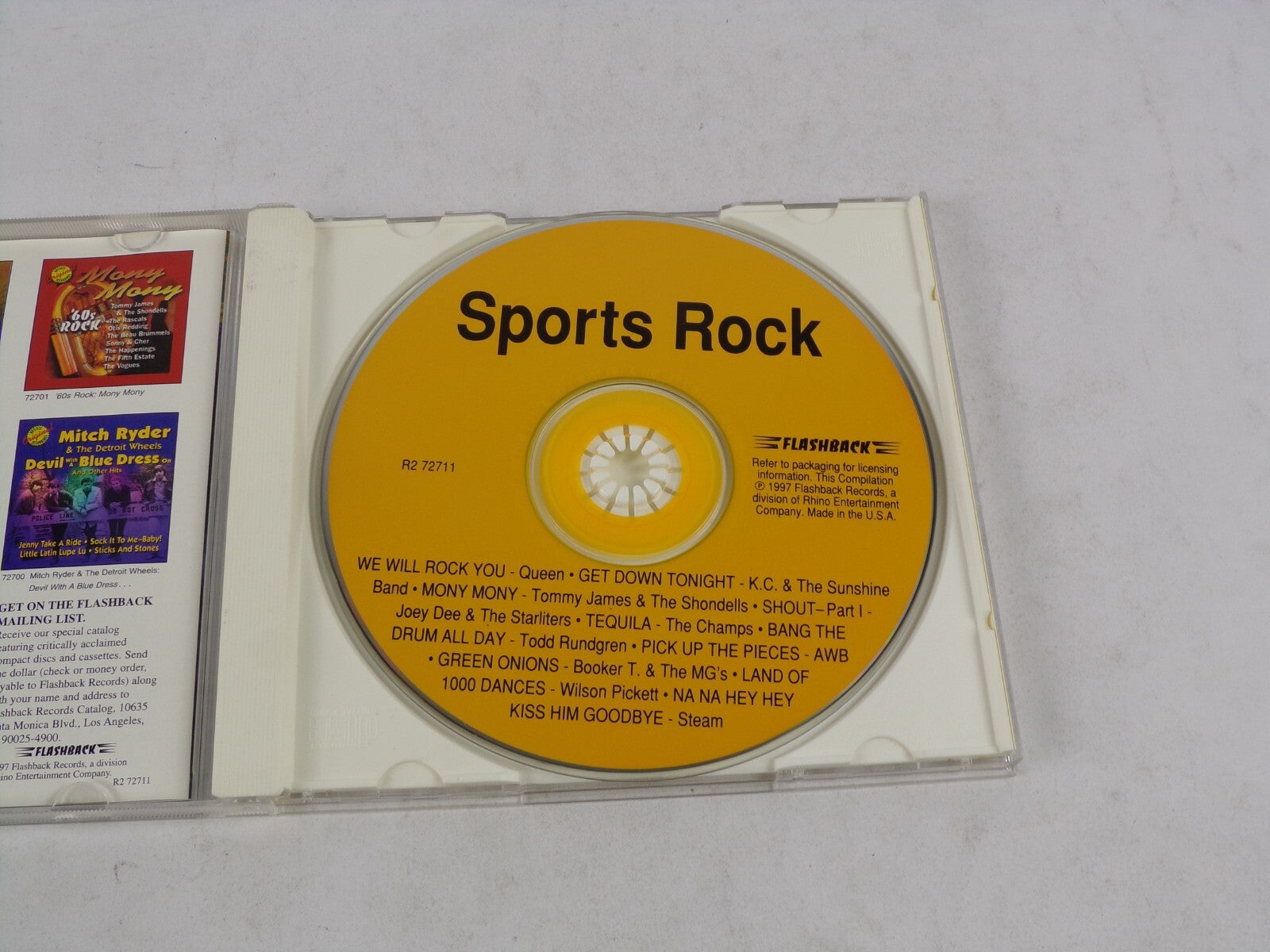 Sports Rock Queen AWB Steam The Champs K.C. & The Sunshine Band Tommy CD#53