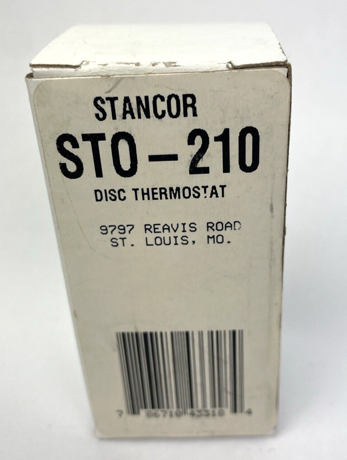 NOS STANCOR U.S.A. STO-210 36T21 32-0085 Disc Thermostat