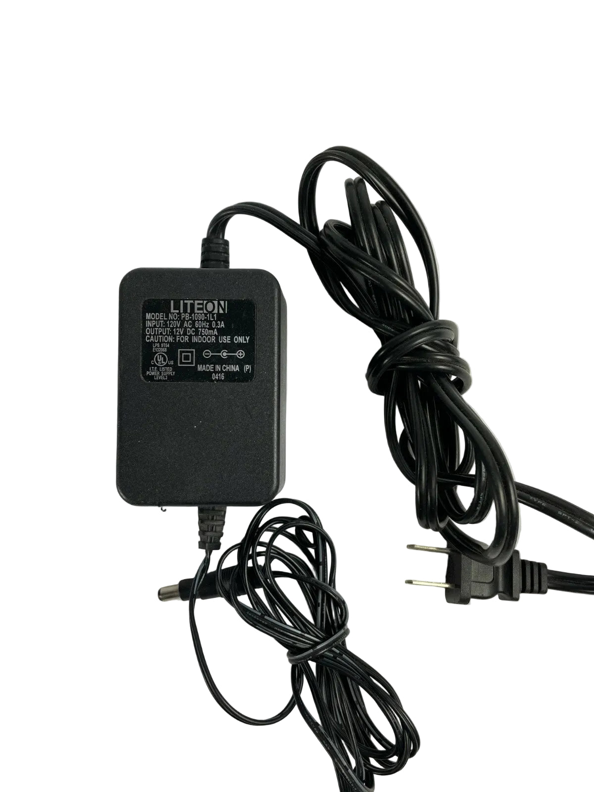Genuine LiteOn PB-1090-1L1 AC Adapter Output 19 V 750mA Power Supply Adapter A40