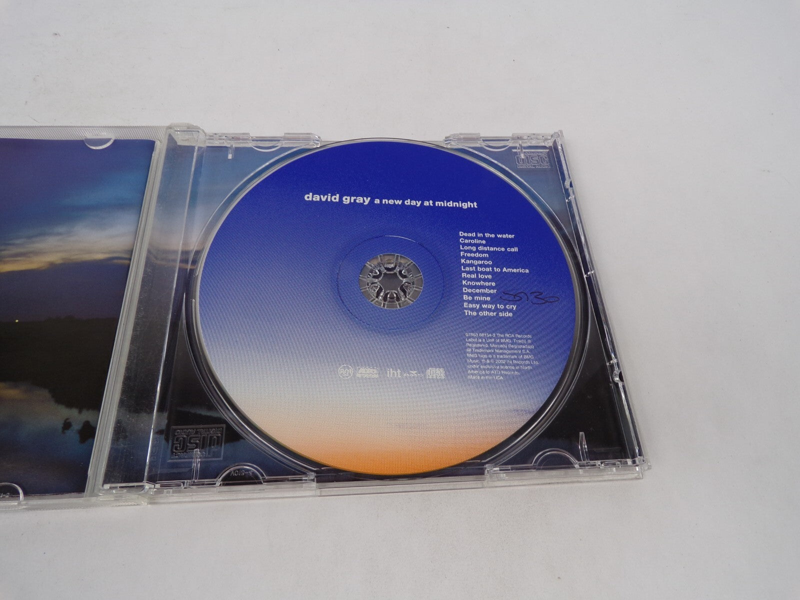 David Gray A New Day At Midnight Dead In The Water Caroline Long Distance CD#71