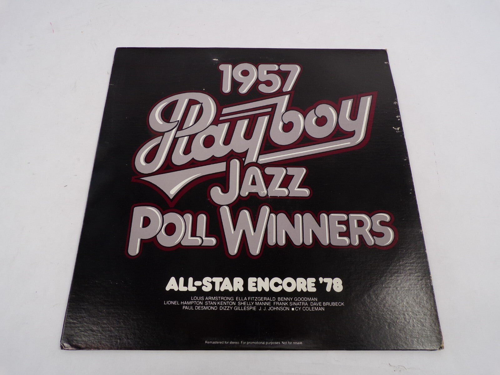 1957 Playboy Jazz Poll Winners All-Star Encore'78 Louis Armstrong Ella Fitzgerad