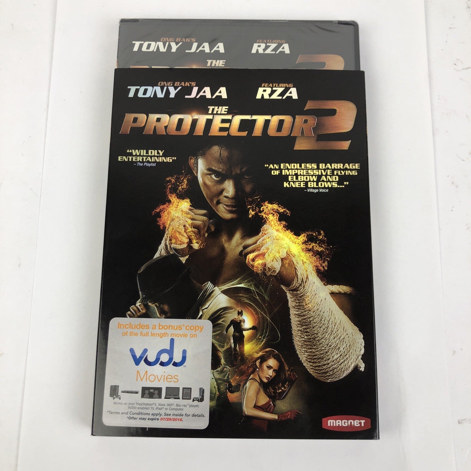 The Protector 2 (DVD, Video 2013) NEW w Slipcover Tony Jaa RZA of Wu Tang Clan
