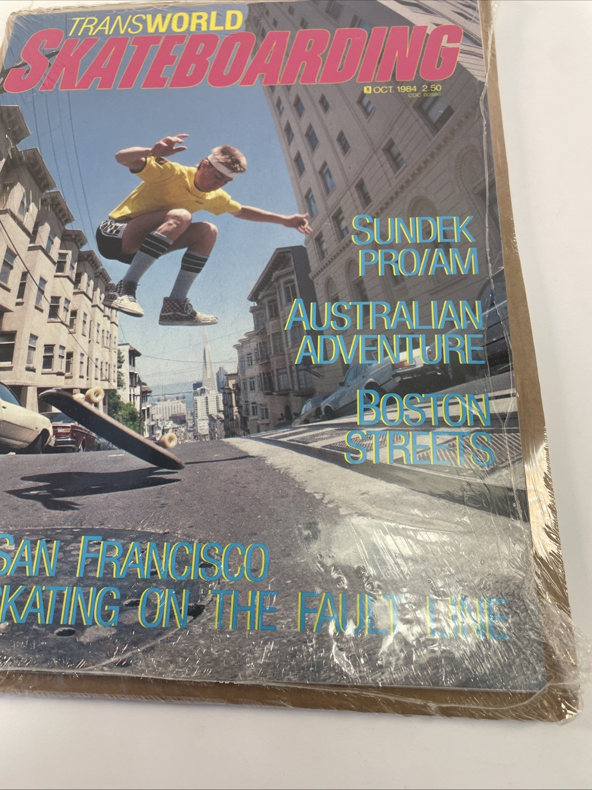 Transworld Skateboarding Magazine October 1984 Per Welinder Cover Jeff Phillips