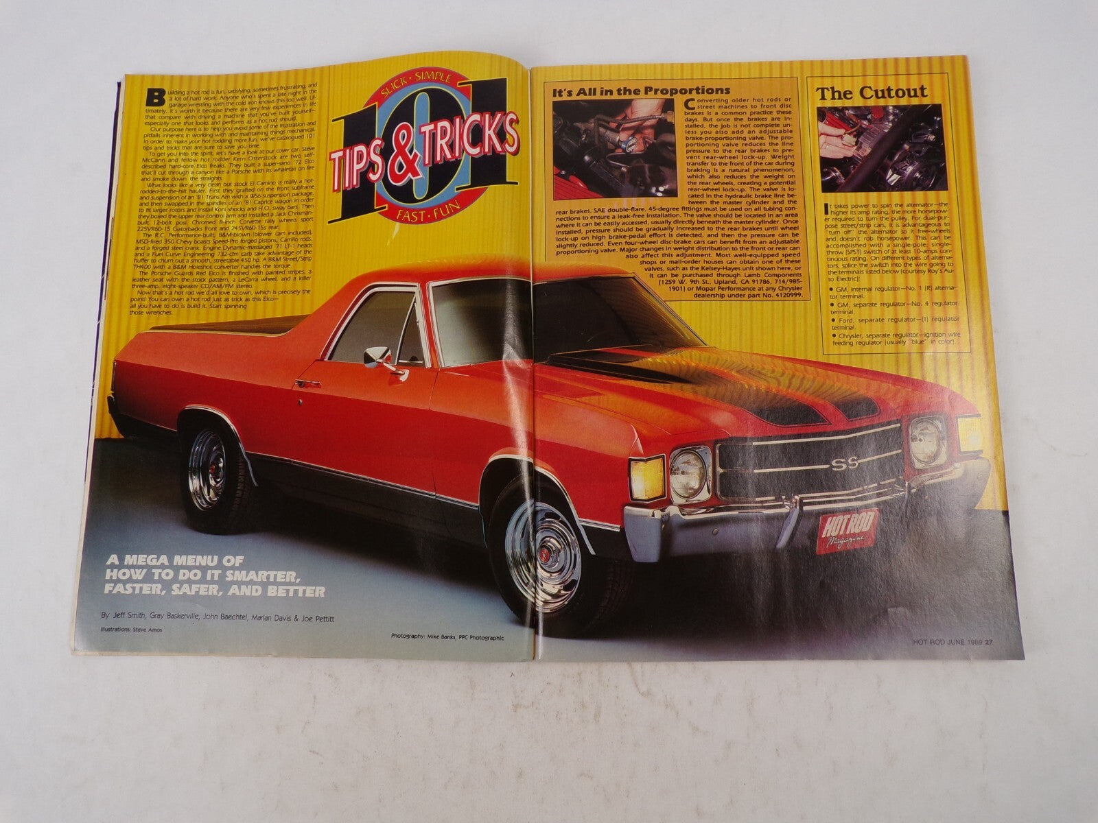 July 1991 Hot Rodding Magazine Vintage Tin Found Desert Treasure Discovery! Tip