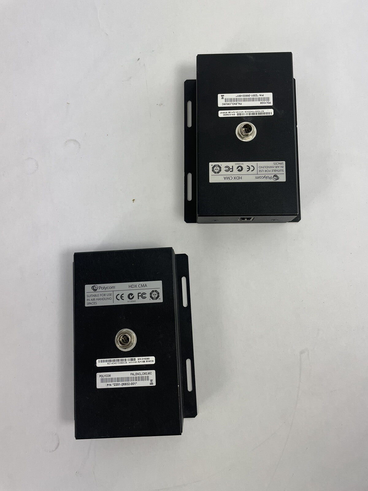 2 Pack Polycom HDX CMA Microphone Array for Ceiling 2201-26932-001 (Unit Only)