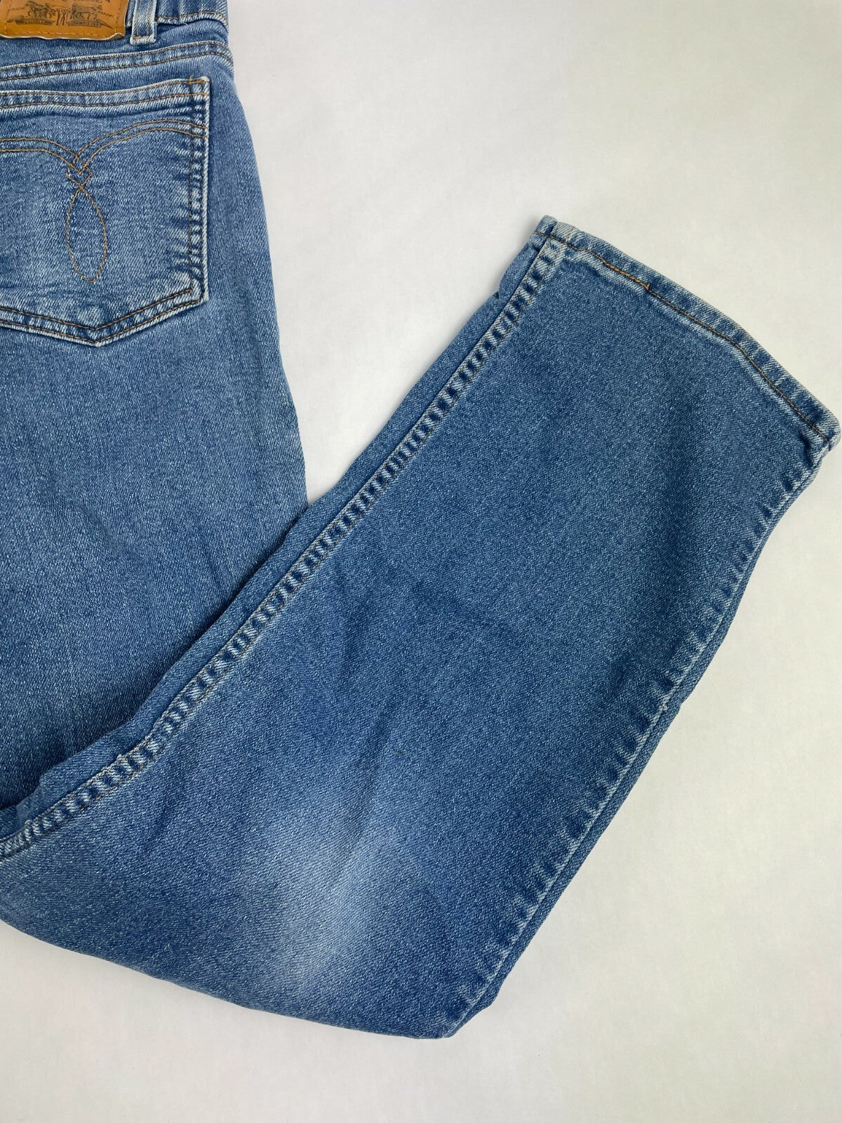 Levi's Men's Blue 501 Regular Fit Straight Leg Jeans Size W 34 L 30