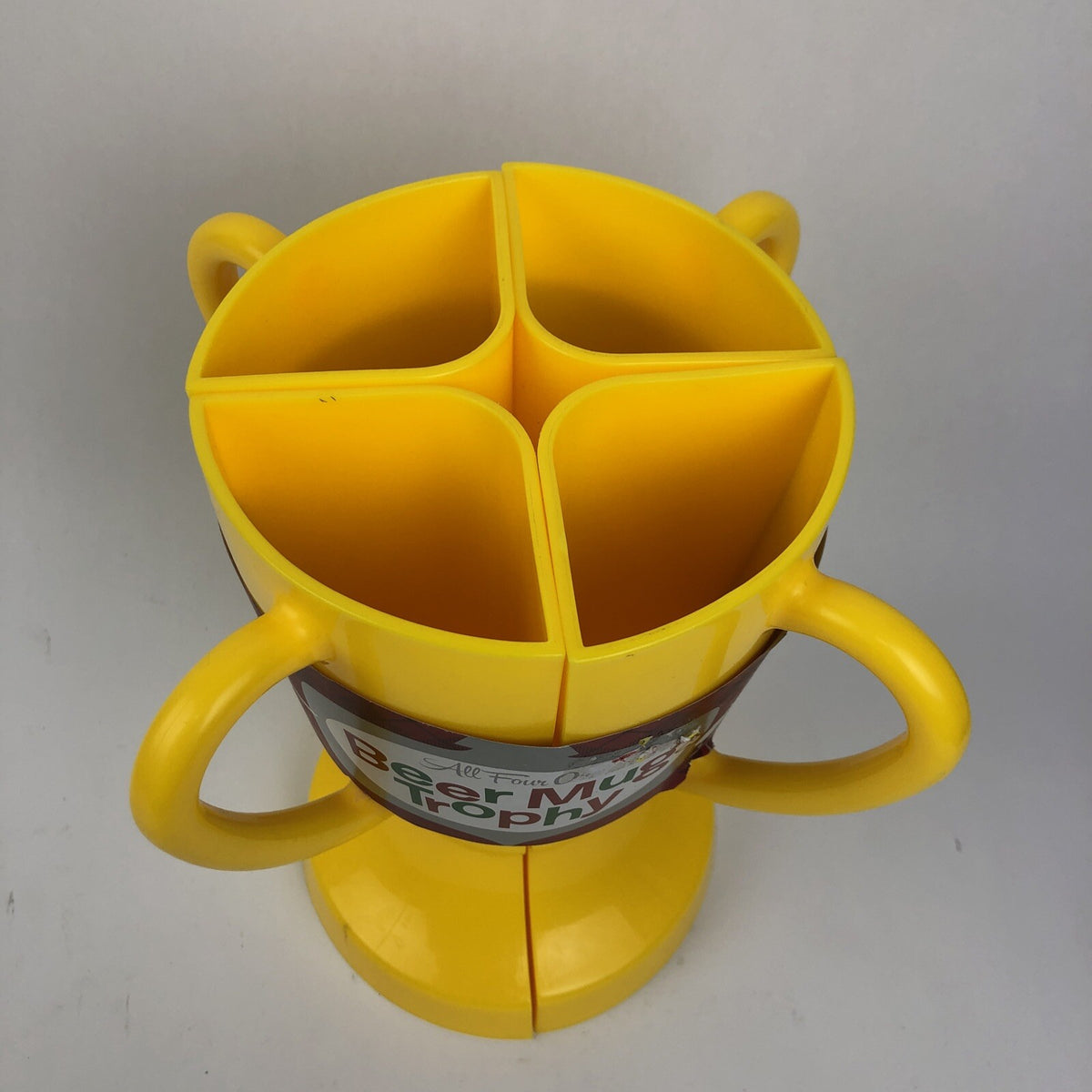 Wembley Beer Mug Trophy. Separates into 4 mugs Fantasy winner All For One / Won