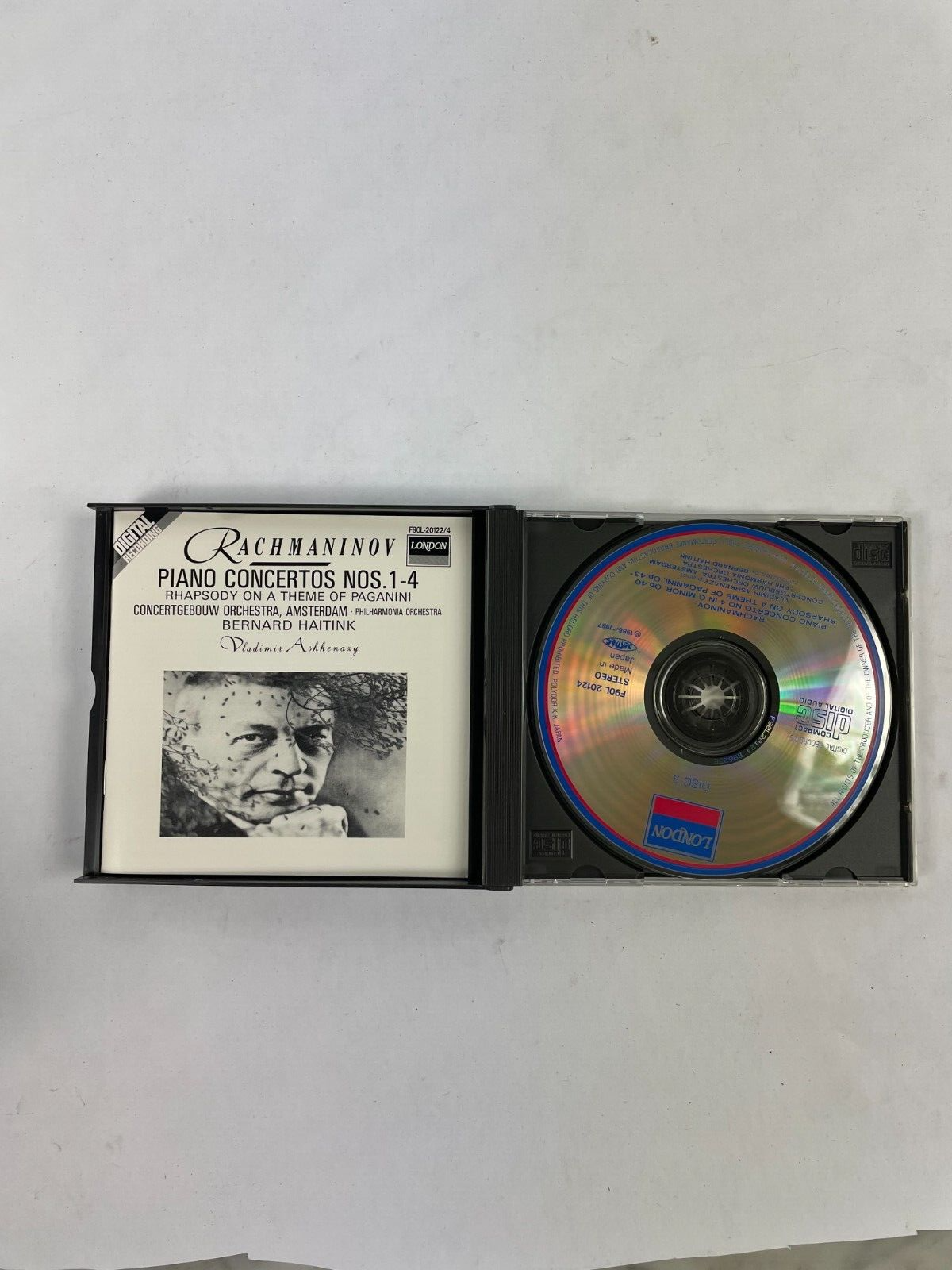 Rachaninov Piano Concertos Nos. 1-4 CD#72