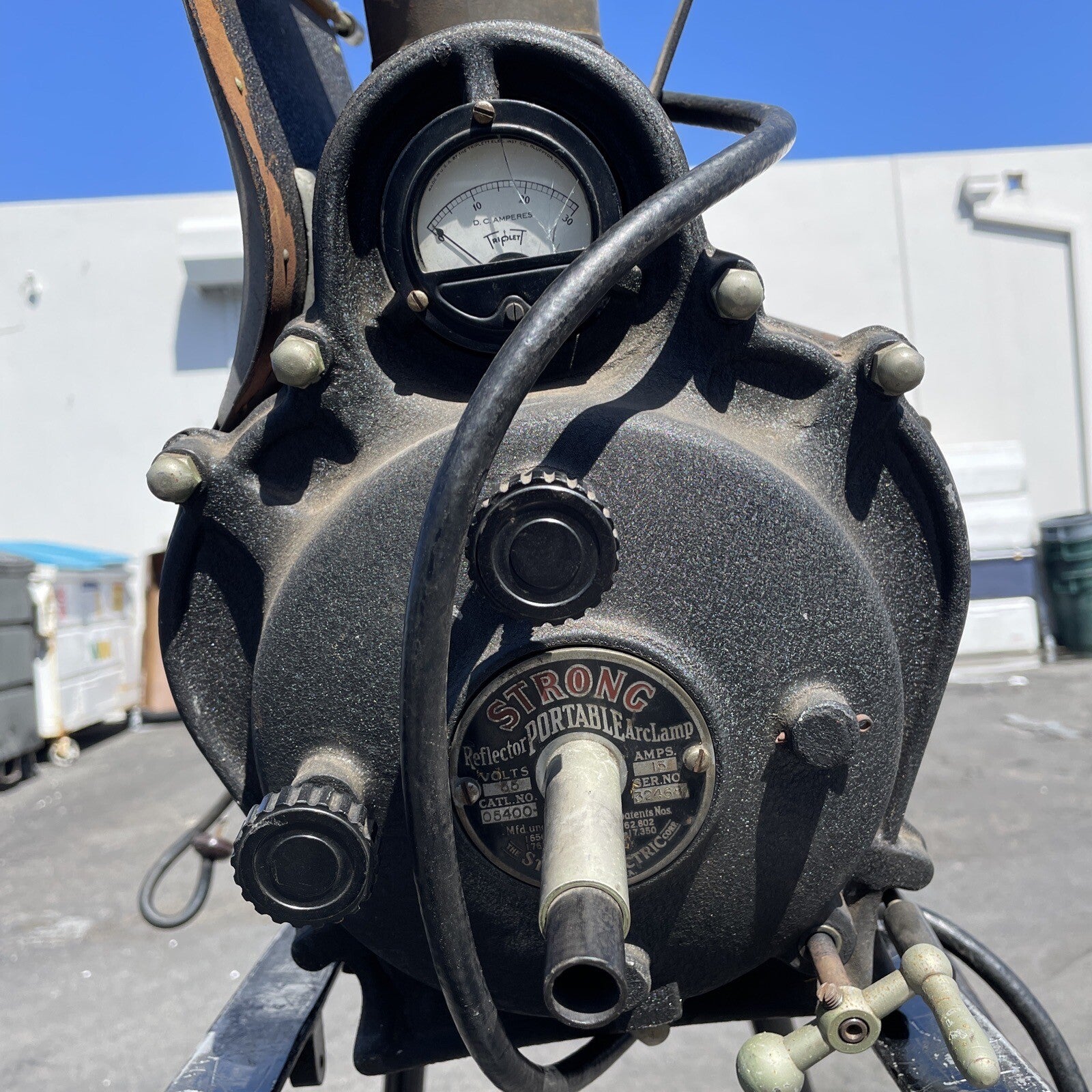 Vintage 1940's OEM Simplex 35mm Sound Projector Model SP From Hollywood Studios