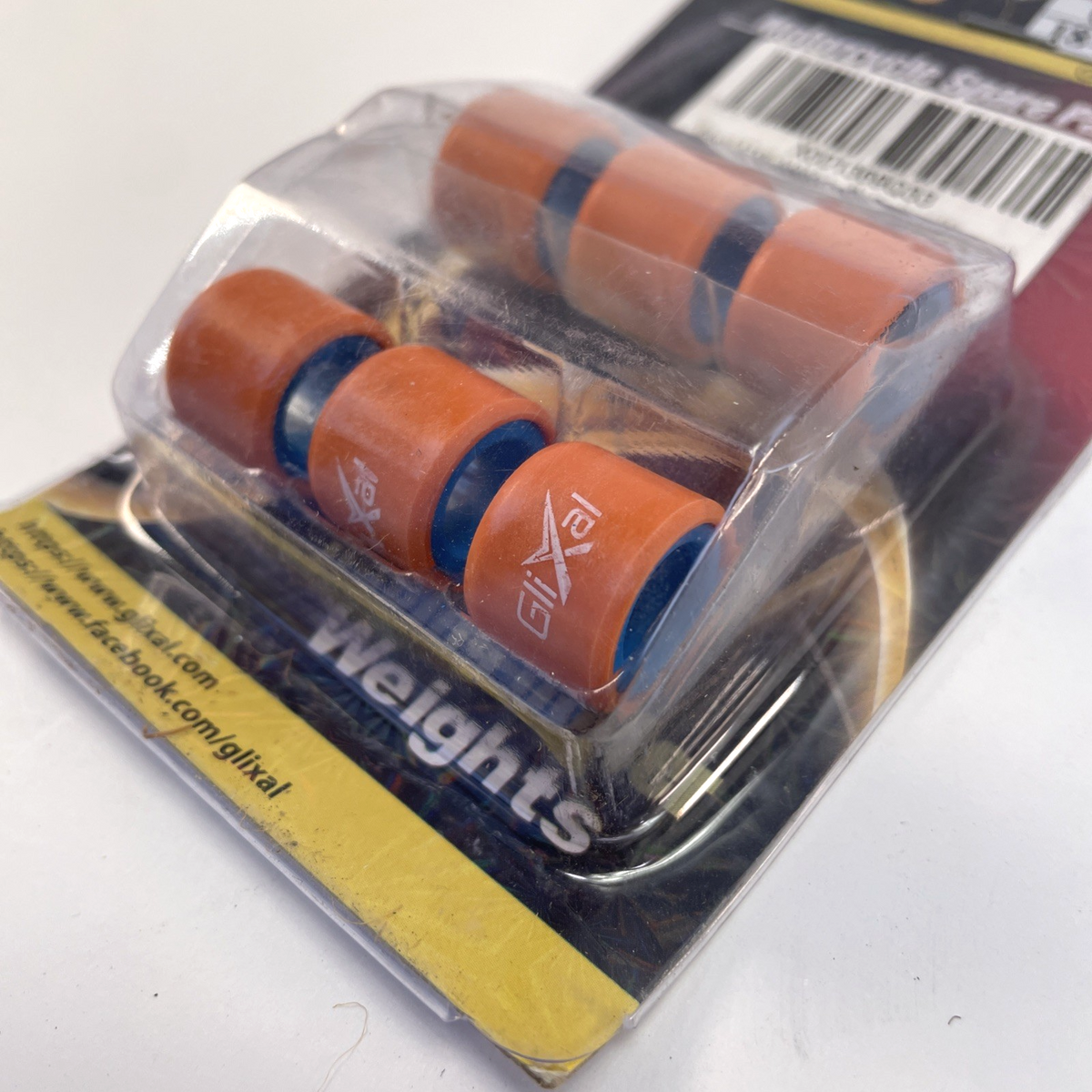 Glixal 18X14Mm High Performance Polygon Variator Sliders, Racing Sliding Roller