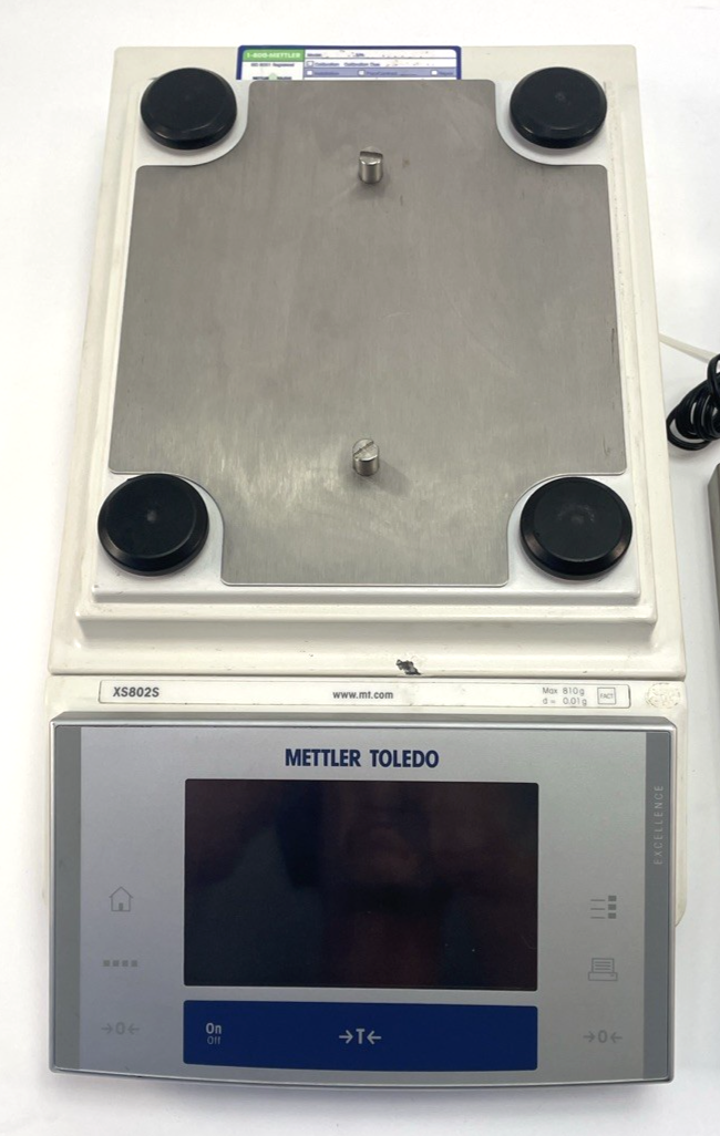 Mettler Toledo XS802S Precision Balance Scale 810g / 0.01g Lab Excellence