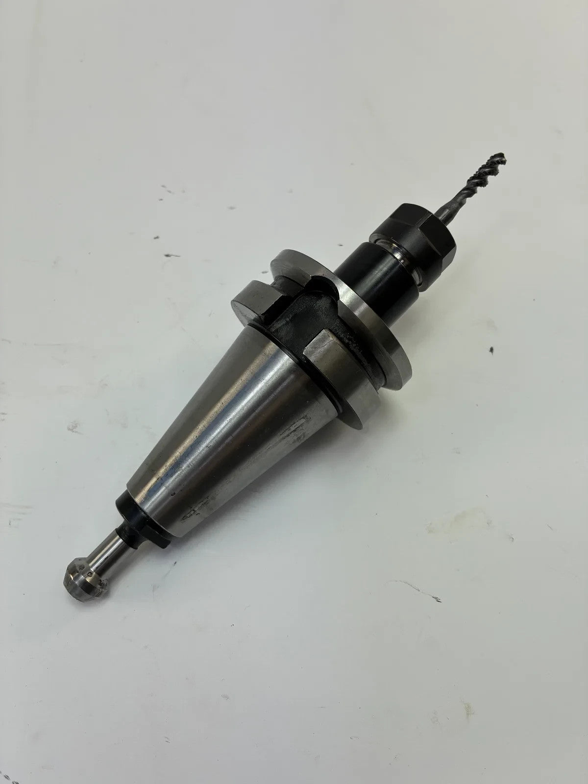 BT40 ER16-70L CNC Collet Chuck Tool Holder with Pull Stud and Tap