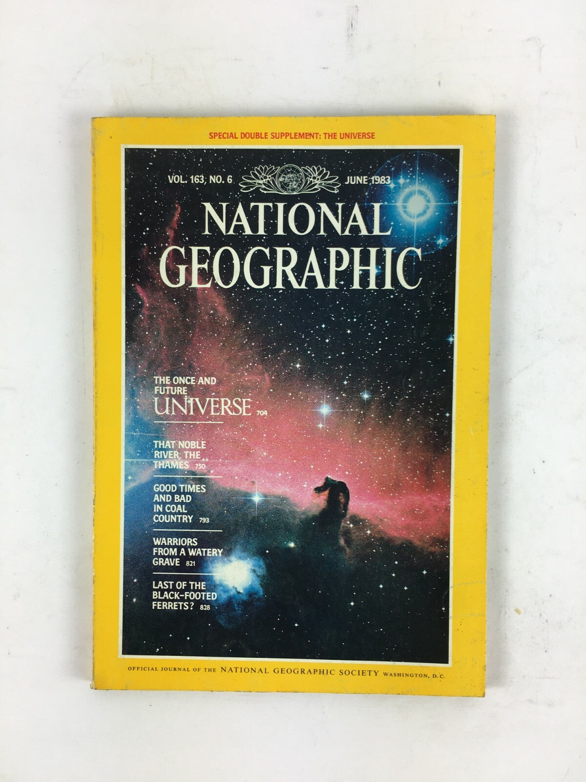 June 1983 National Geographic Magazine The Once and Future Universe The Thames