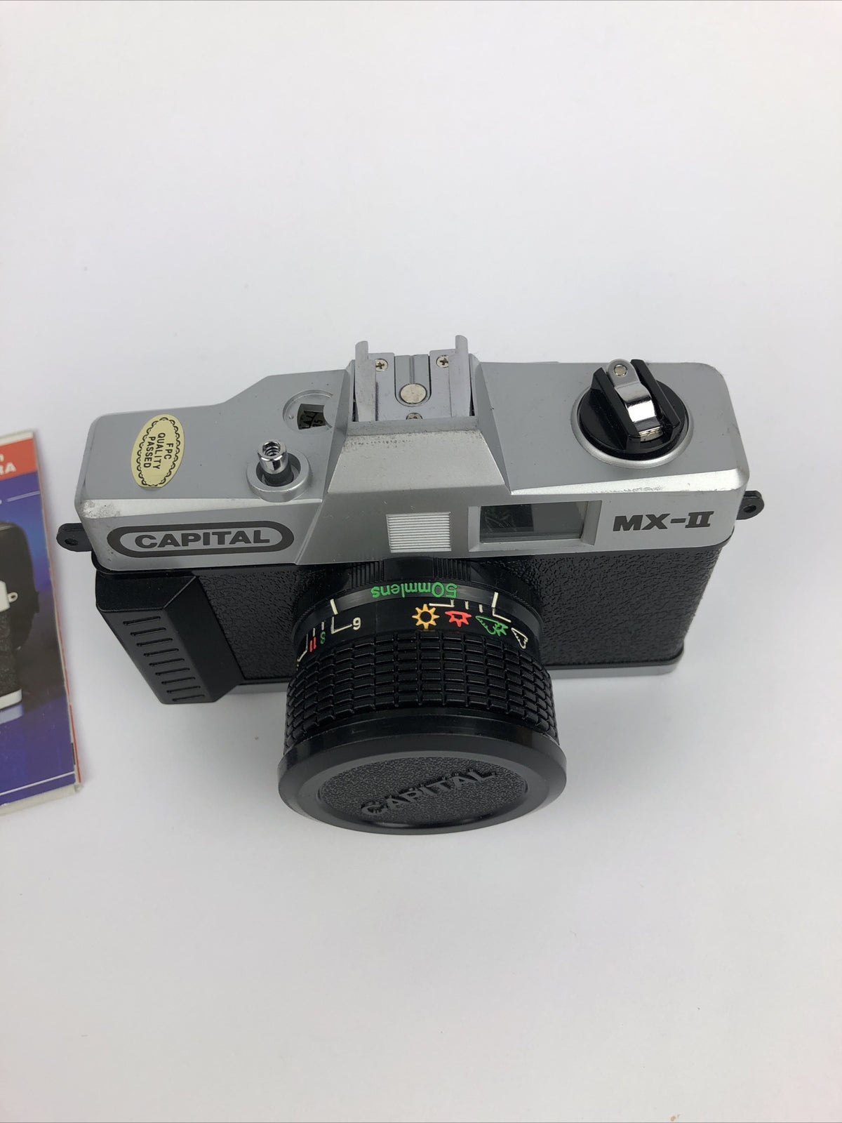 Capital MX-II 35mm Film Camera Vintage 1980s untested Photography + carry case