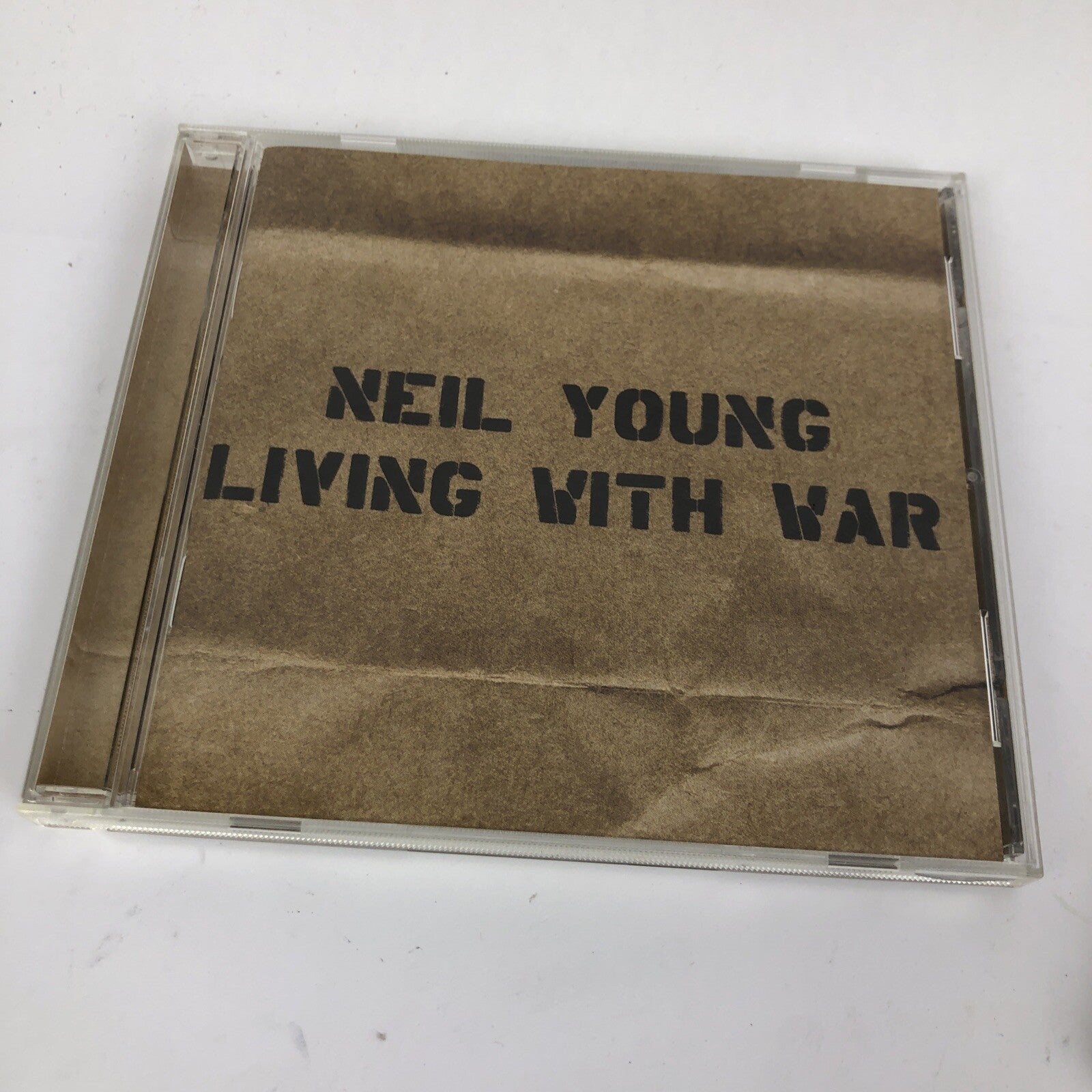 2 x Neil Young : Living With War 2006 and FREEDOM 1988 CD {s} Lot MINT COND. #11
