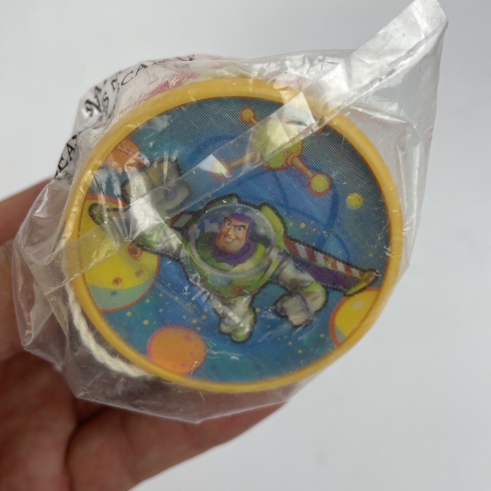 TOY STORY  Yo Yo Buzz Lightyear - New Sealed In Plastic ORIGINAL VINTAGE