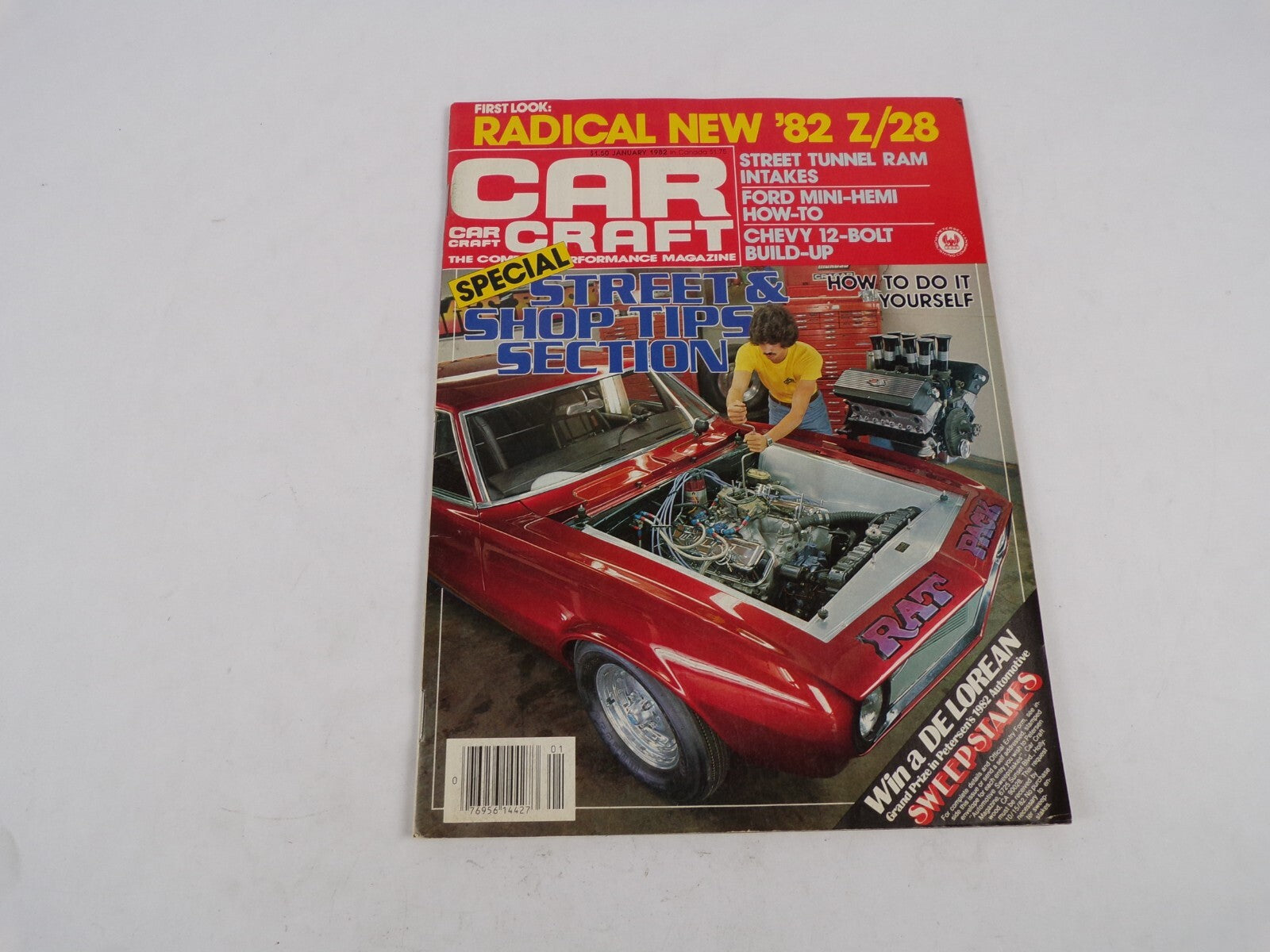 January 1982 Car Craft Street & Shop Tips Section Radical New '82 Z/28 Street